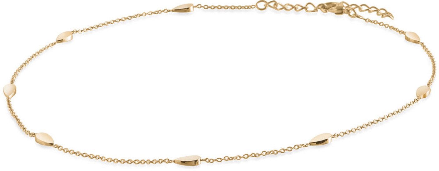 Boccia Silberkette Collier mit Tropfenelementen - Boccia Jewelry Modell: 08026-02