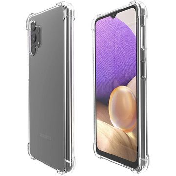 CoolGadget Handyhülle Anti Shock Rugged Case für Samsung Galaxy A32 5G 6,5 Zoll, Slim Cover mit Kantenschutz Schutzhülle für Samsung A32 5G Hülle