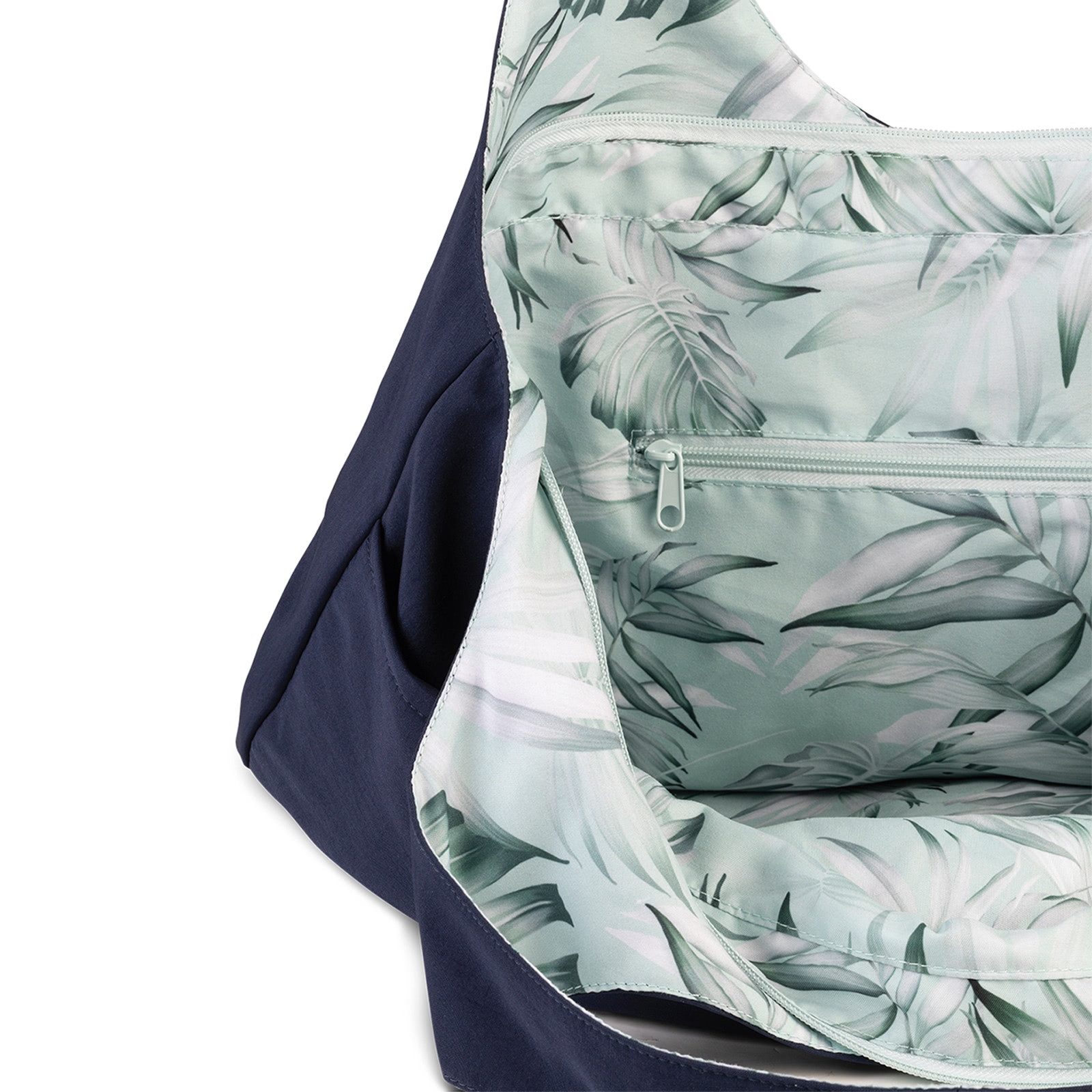 Bench. Shopper Bench Shopper Nylon washed blau (Shopper), Damen Shopper Nylon, washed, blau ca. 60cm x ca. 16cm