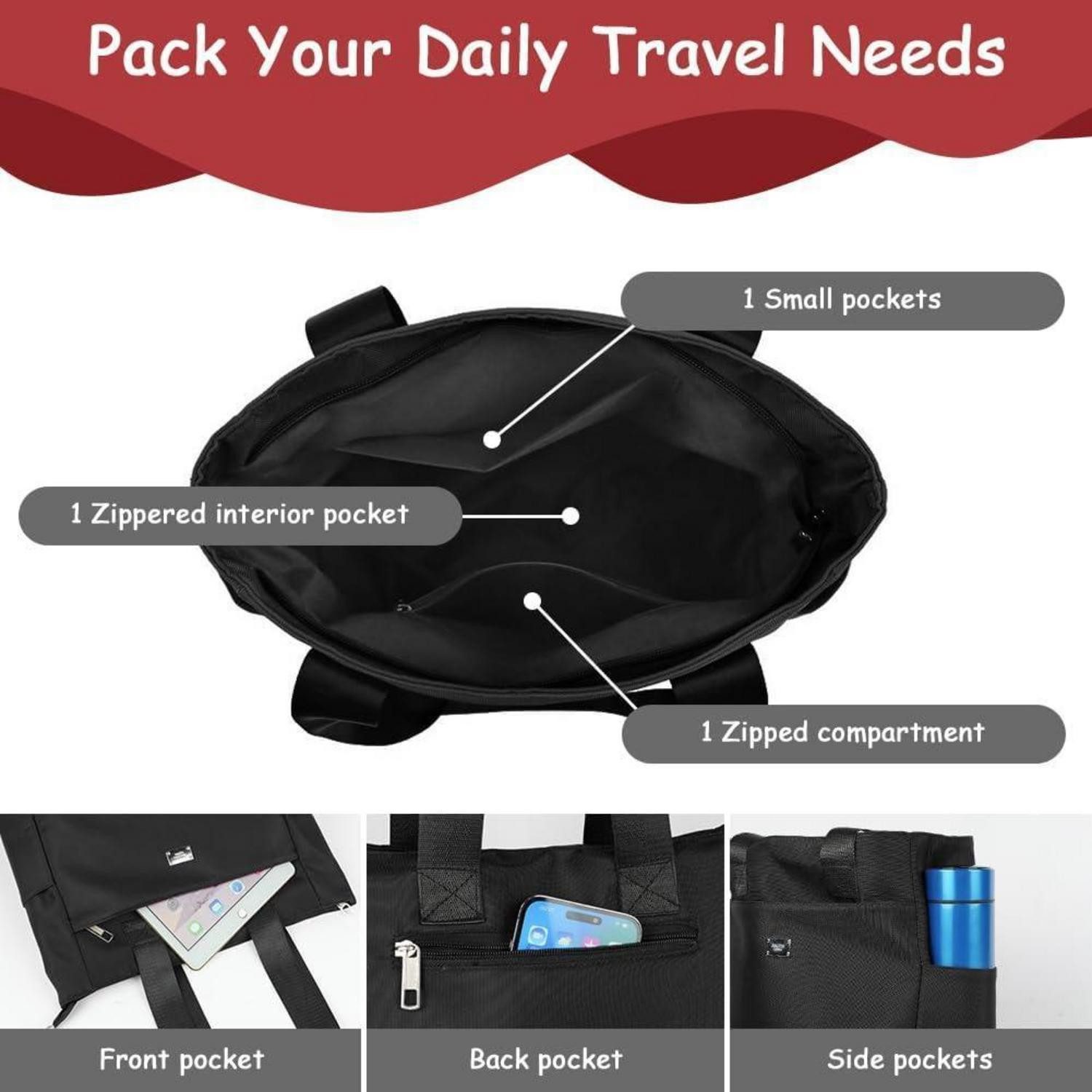 LuxusKollektion Umhängetasche Damen Umhängetasche Nylon Handtasche günstig online kaufen