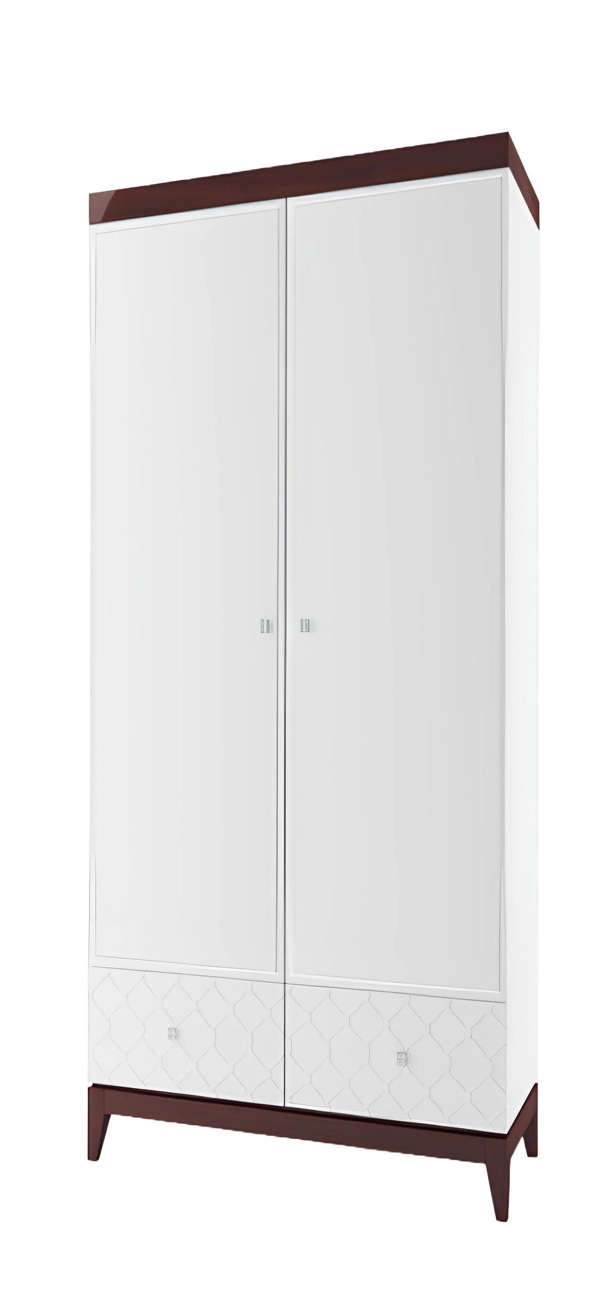 Xlmoebel Kleiderschrank Eleganter Holzschrank Luxus-Designermöbel Hotelgarderobe Wandgarderobe (Kleiderschrank) Hergestellt in Europa