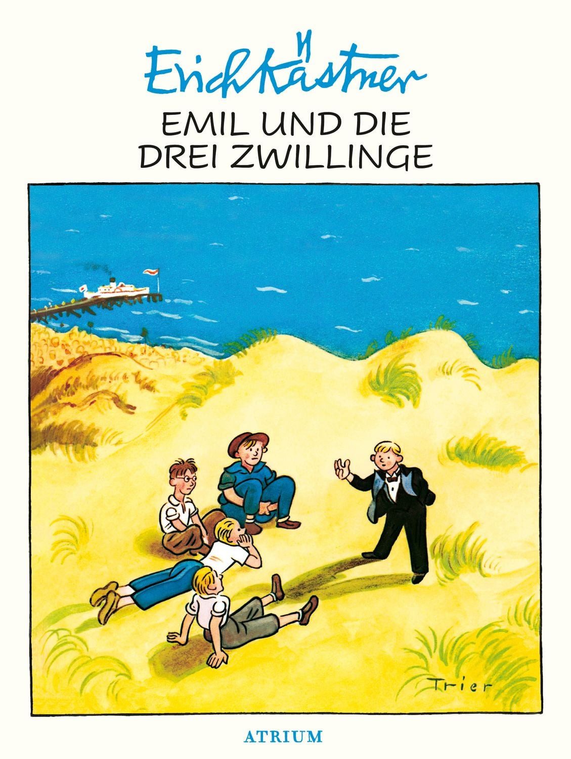 Kinderbuch Emil und die drei Zwillinge Erich Kästner