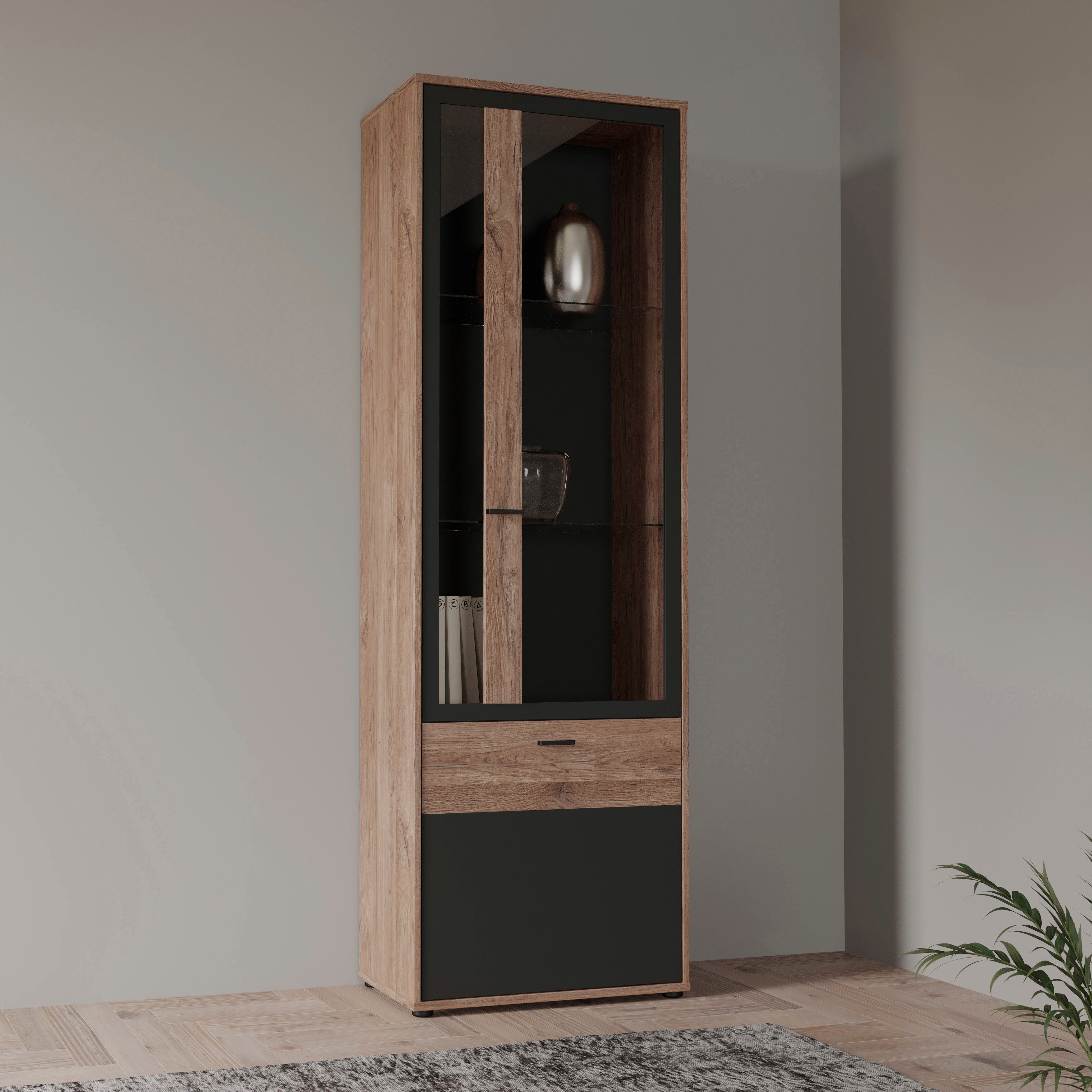 FORTE Vitrine 198 cm Höhe ca