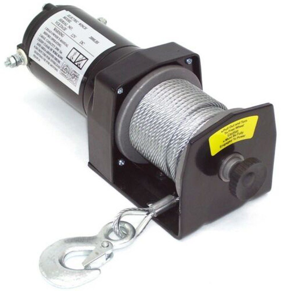 Apex Seilwinde TB120 Elektrische Seilwinde 907 kg Fernbedienung Seilzug