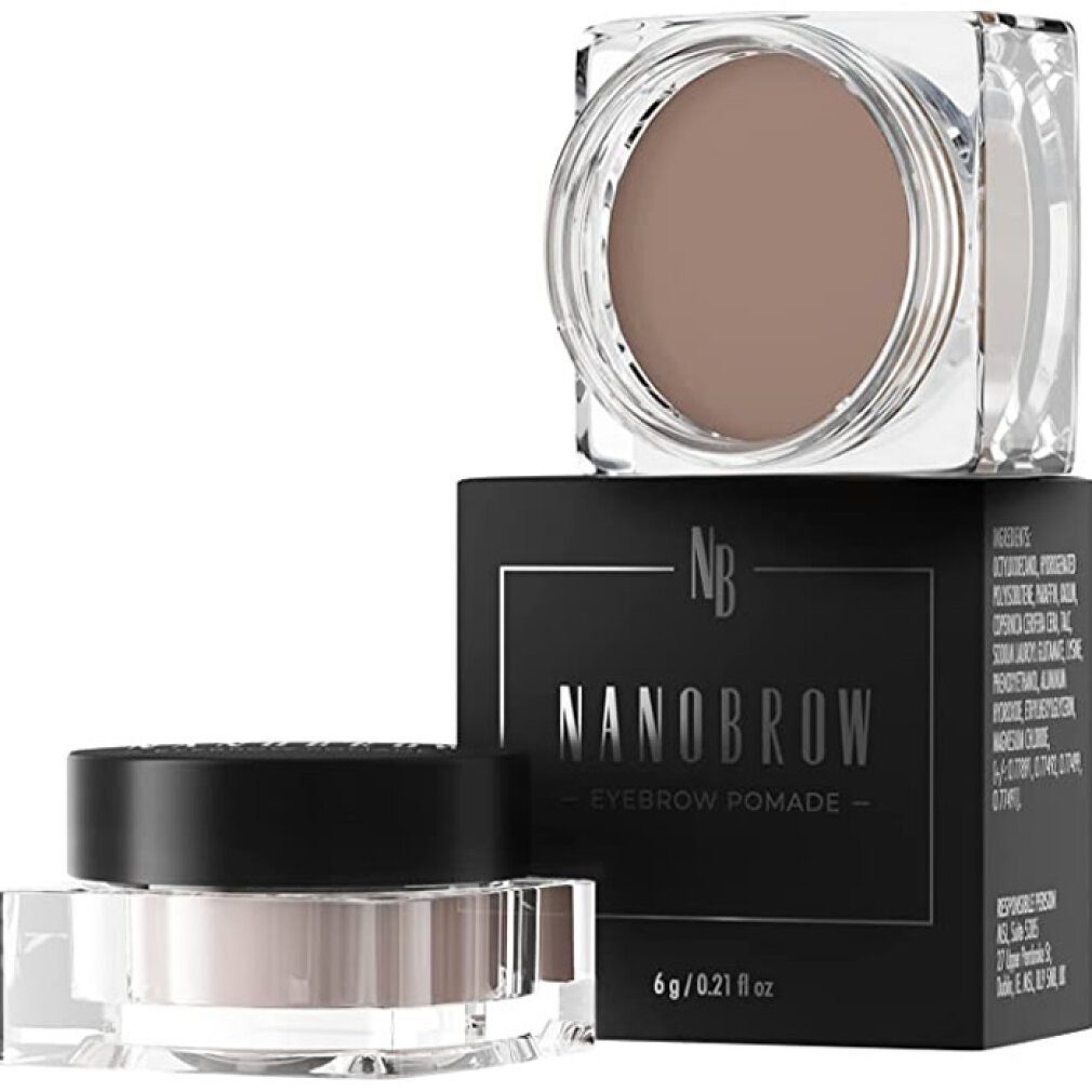 Nanobrow Augenbrauen-Stift Eyebrow Pomade Medium Brown 6g