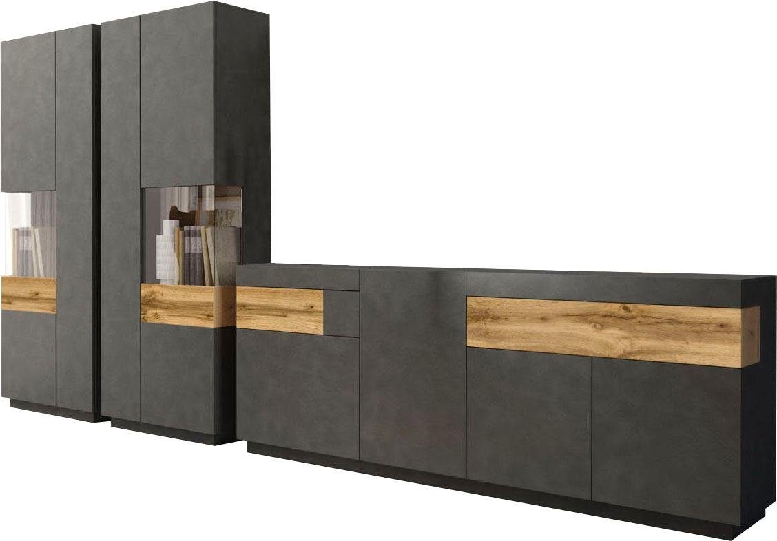 OTTO home Wohnwand SILKE, (Set, 3-St)