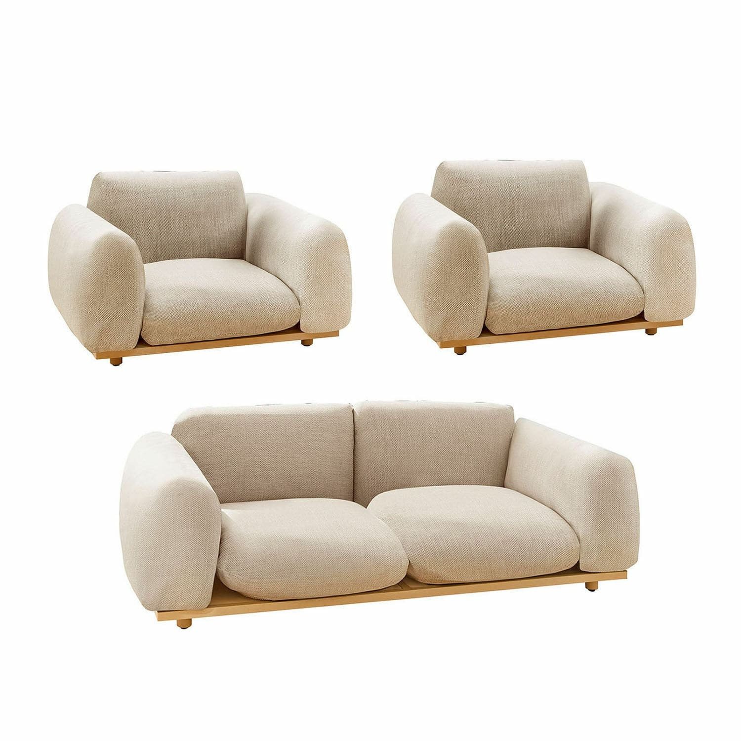 Mirabeau Sitzgruppe Sitzgruppe Savinard beige