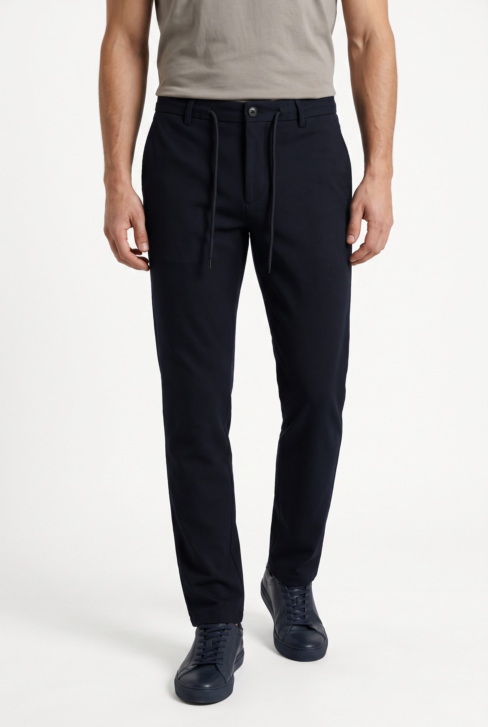 Joop Jeans Chinohose Maxton mit Bindeband