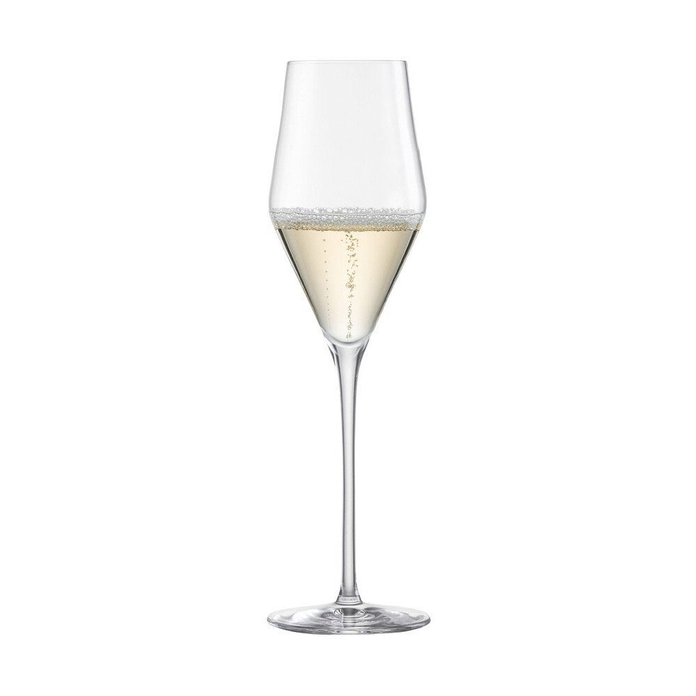 Eisch Germany Champagnerglas Champagnerglas 2er-Set Sky Sensis plus klar, Kristallglas, 260ml, Kristallglas, spülmaschinenfest