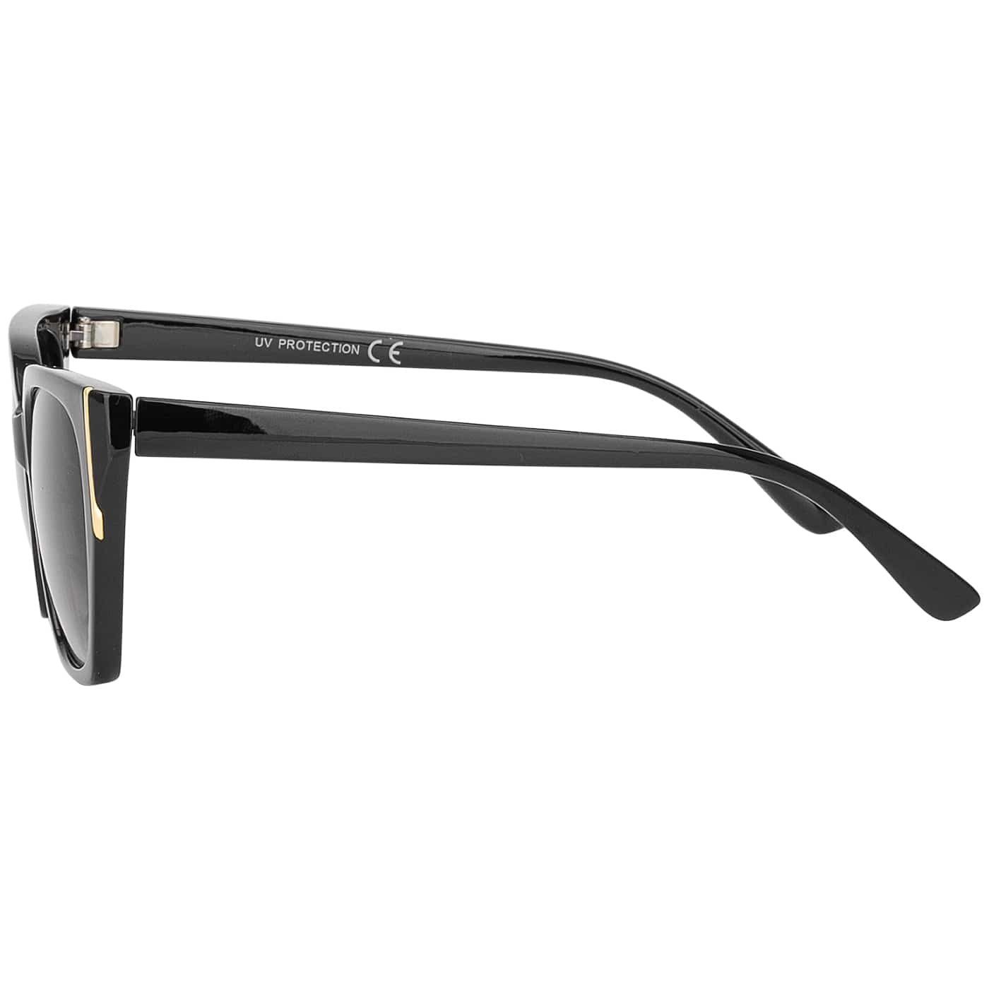 Rundglas Schwarz und Retrosonnenbrille Linsen BEZLIT Eyewear Braun mit Violetten (1-St) Damen Designer Sonnenbrille Lila,