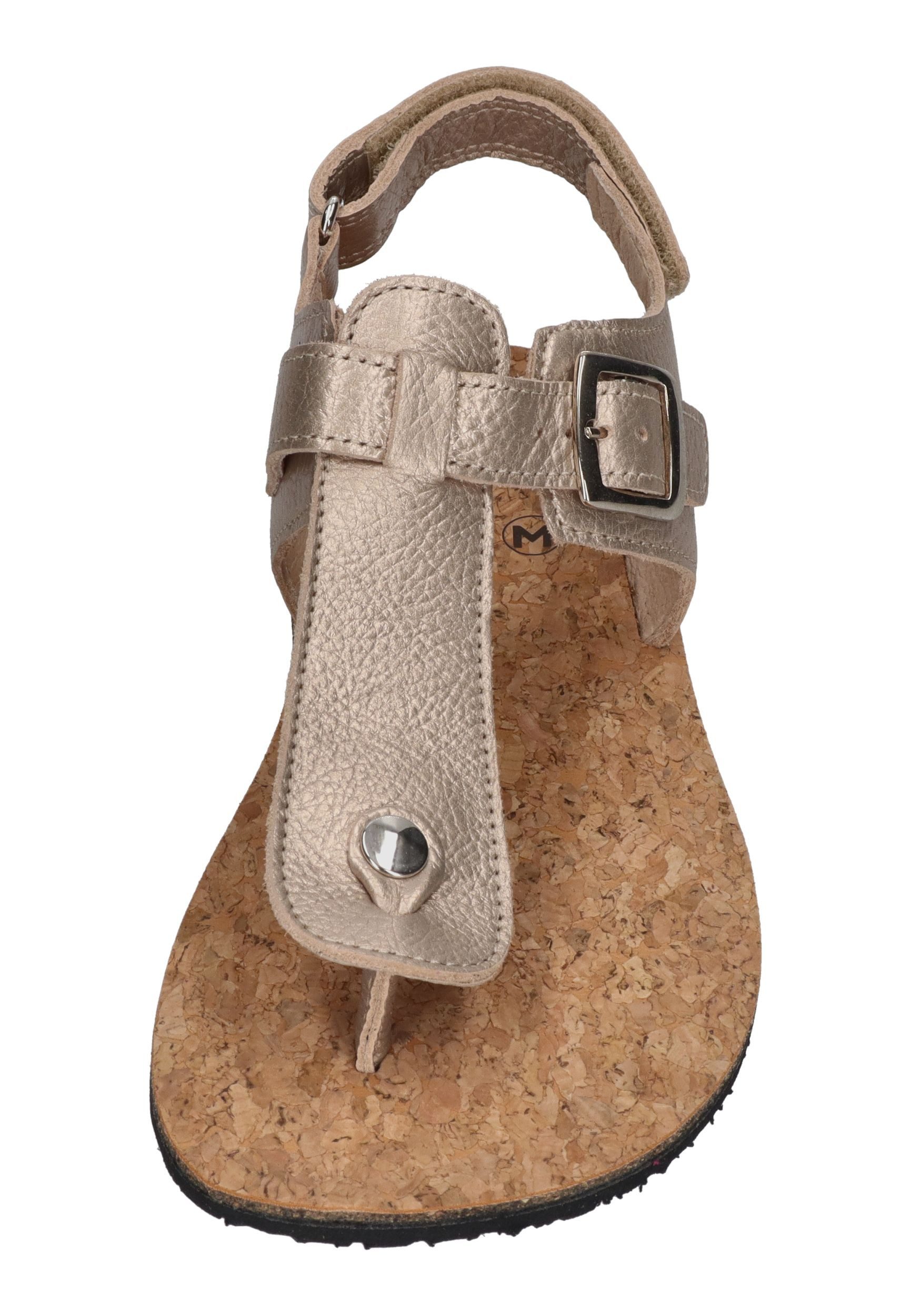 KOEL ABRIANA METALLIC Barfußschuh Champagne