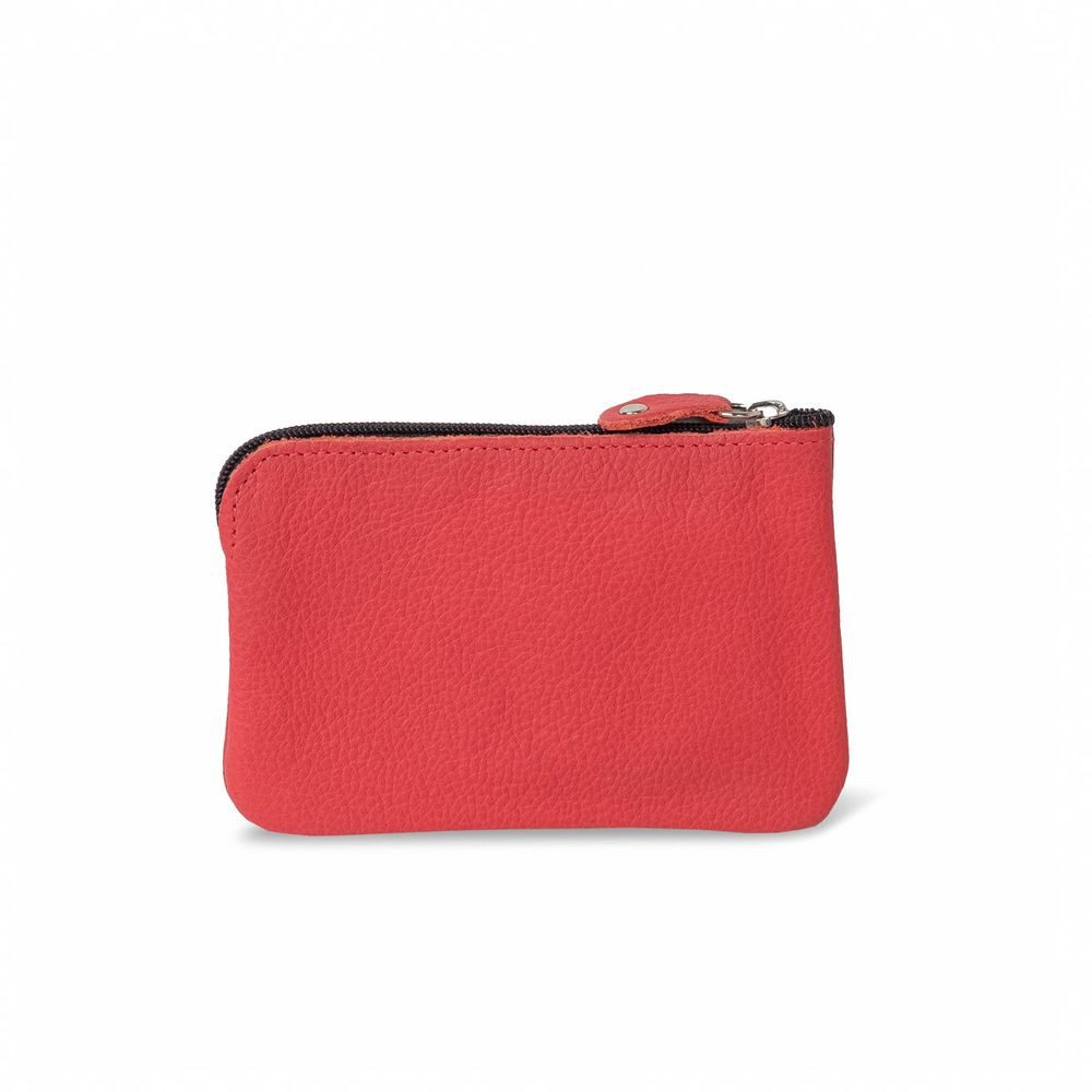 Hamosons Schlüsseltasche Großes Schlüsselmäppchen, Leder, Rot, Hamosons, 142 – Bild 2 von 3