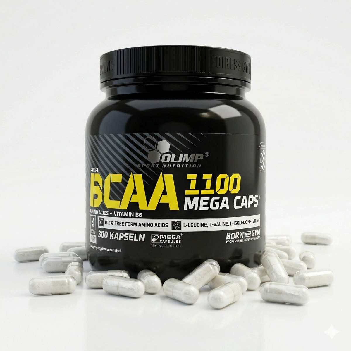 Olimp Olimp BCAA Mega Caps Kapsel, 300 er