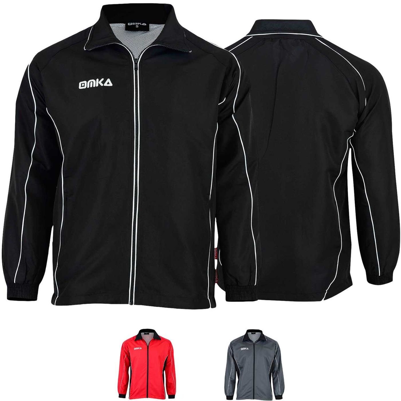 Präsentationsjacke OK202J Trainingsjacke OMKA OMKA Schwarz