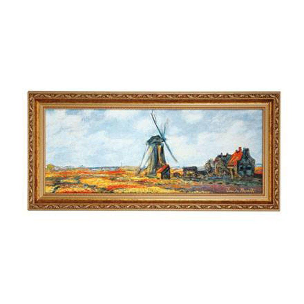 Goebel Wanddekoobjekt Tulpenfeld - Claude Monet Wandbild