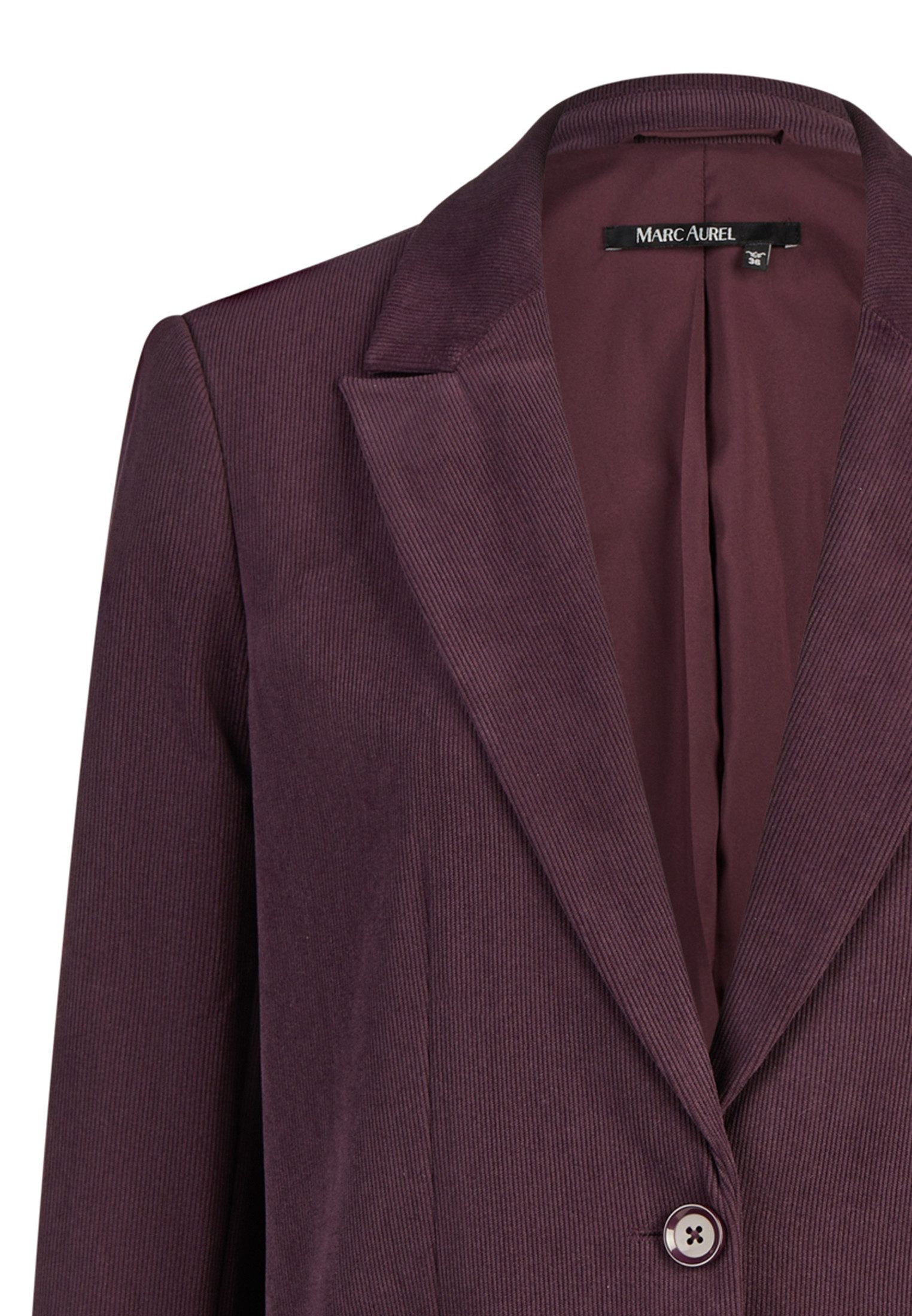 MARC AUREL Longblazer mit aufgesetzten Taschen