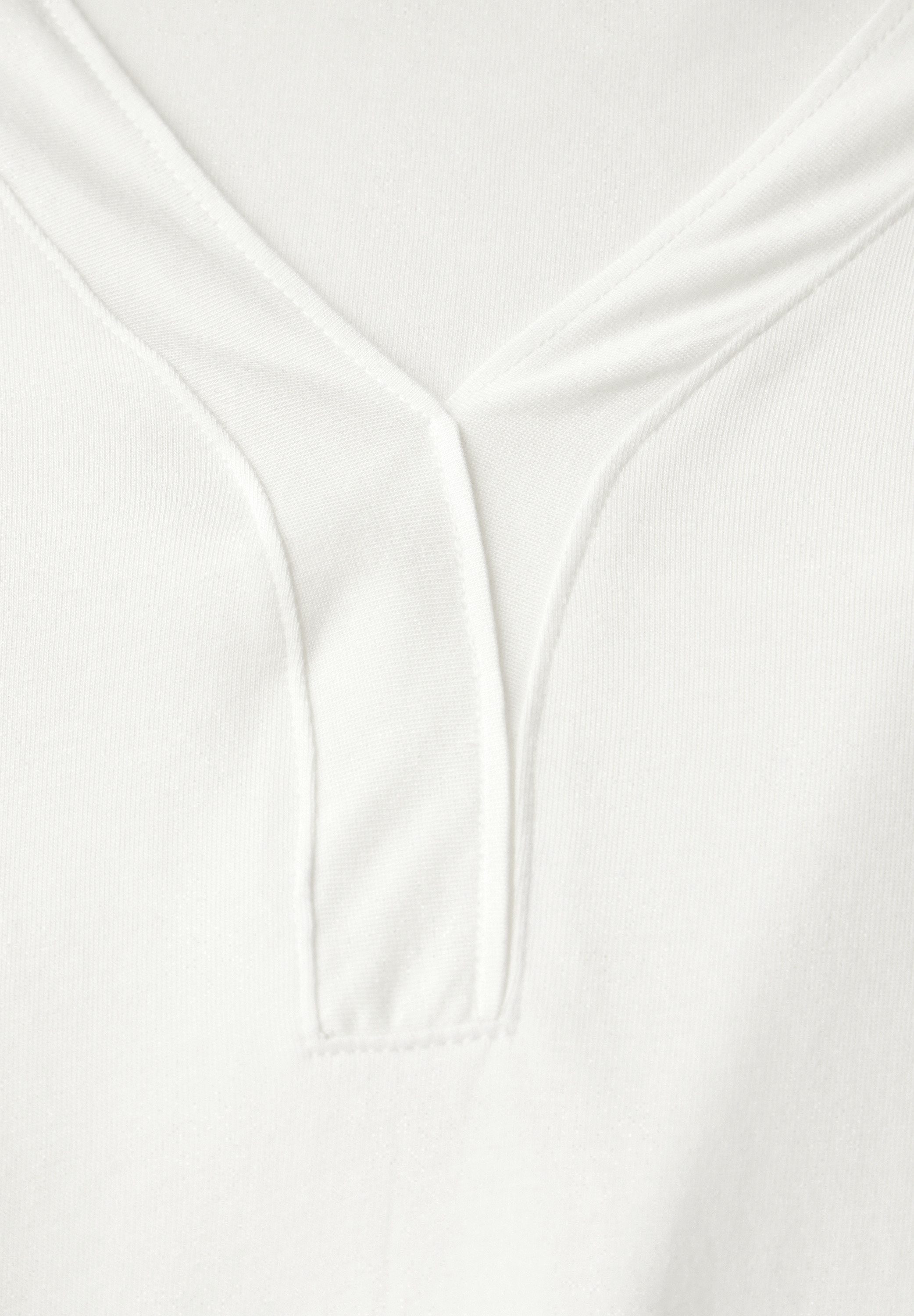 CECIL Langarmshirt im angenehmen Materialmix