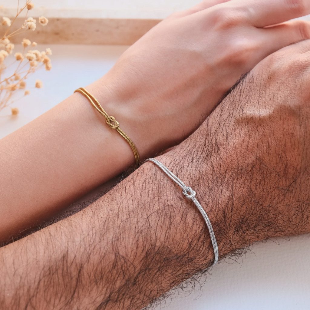OTANTO Armband Liebesknoten Armband Partnerarmband