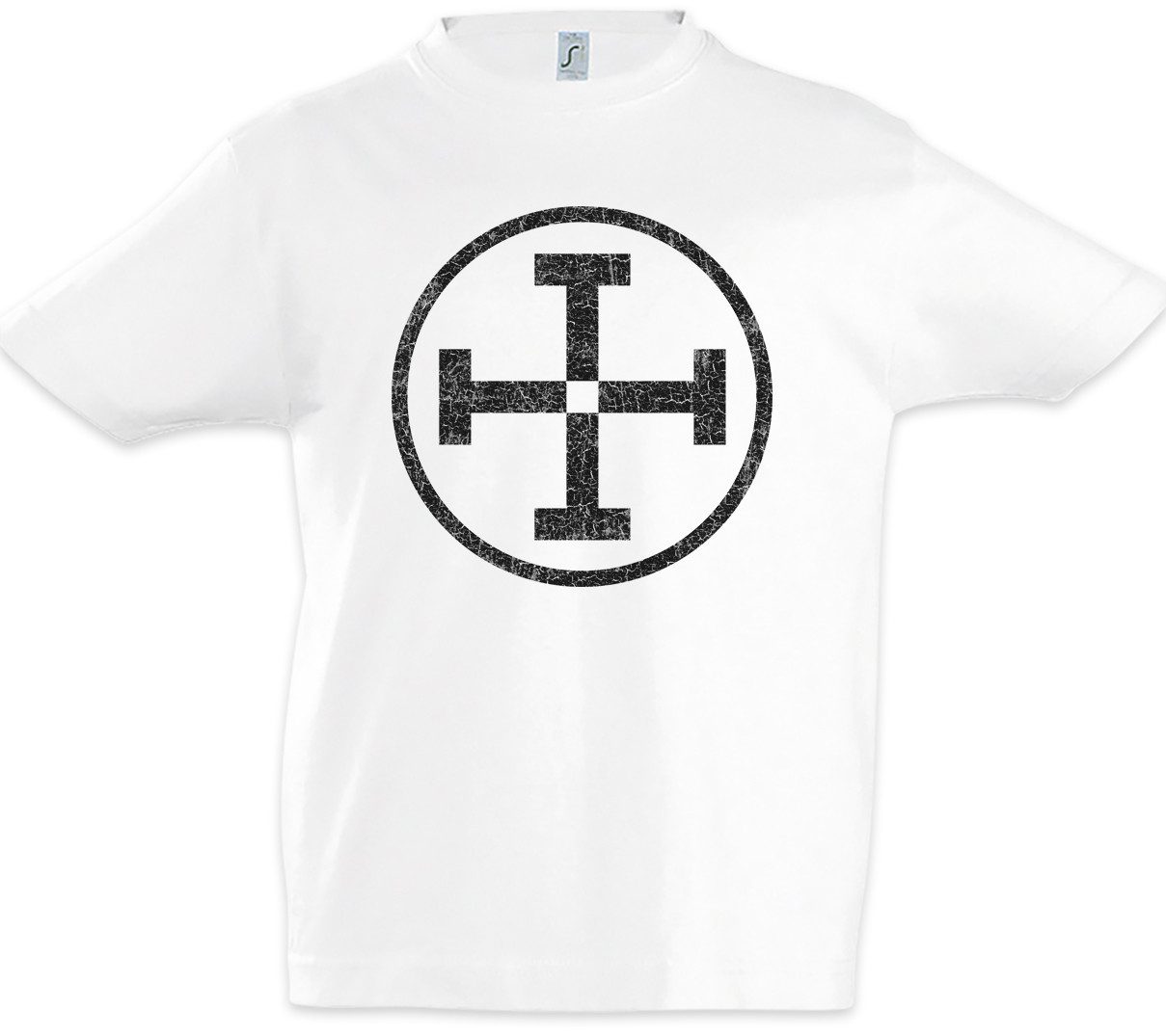Print-Shirt Libria Symbol Kinder T-Shirt Equilibrium Sign Logo Insigina John