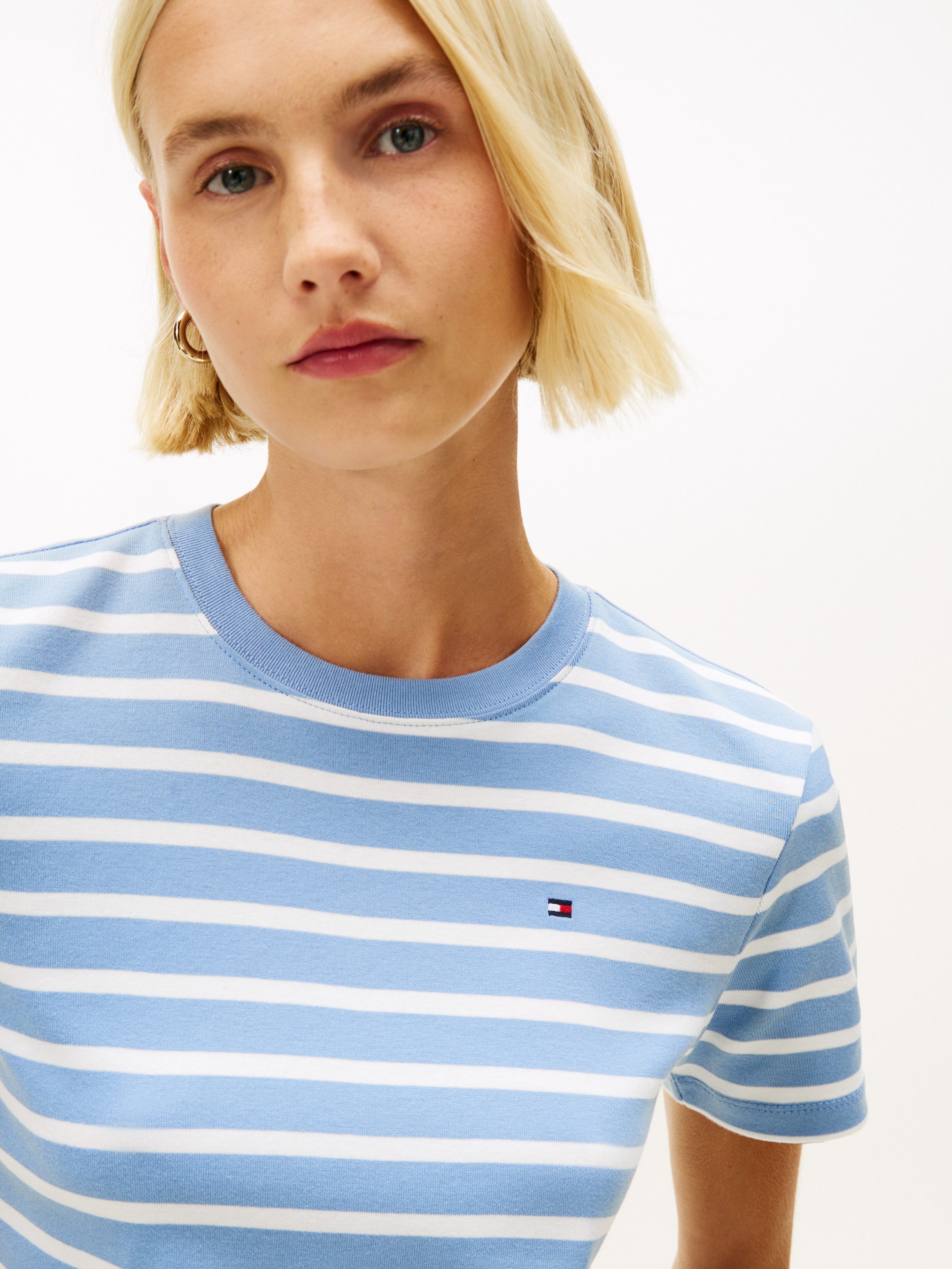 Tommy Hilfiger T-Shirt SLIM CODY C-NK SS Baumwolle, slim fit günstig online kaufen