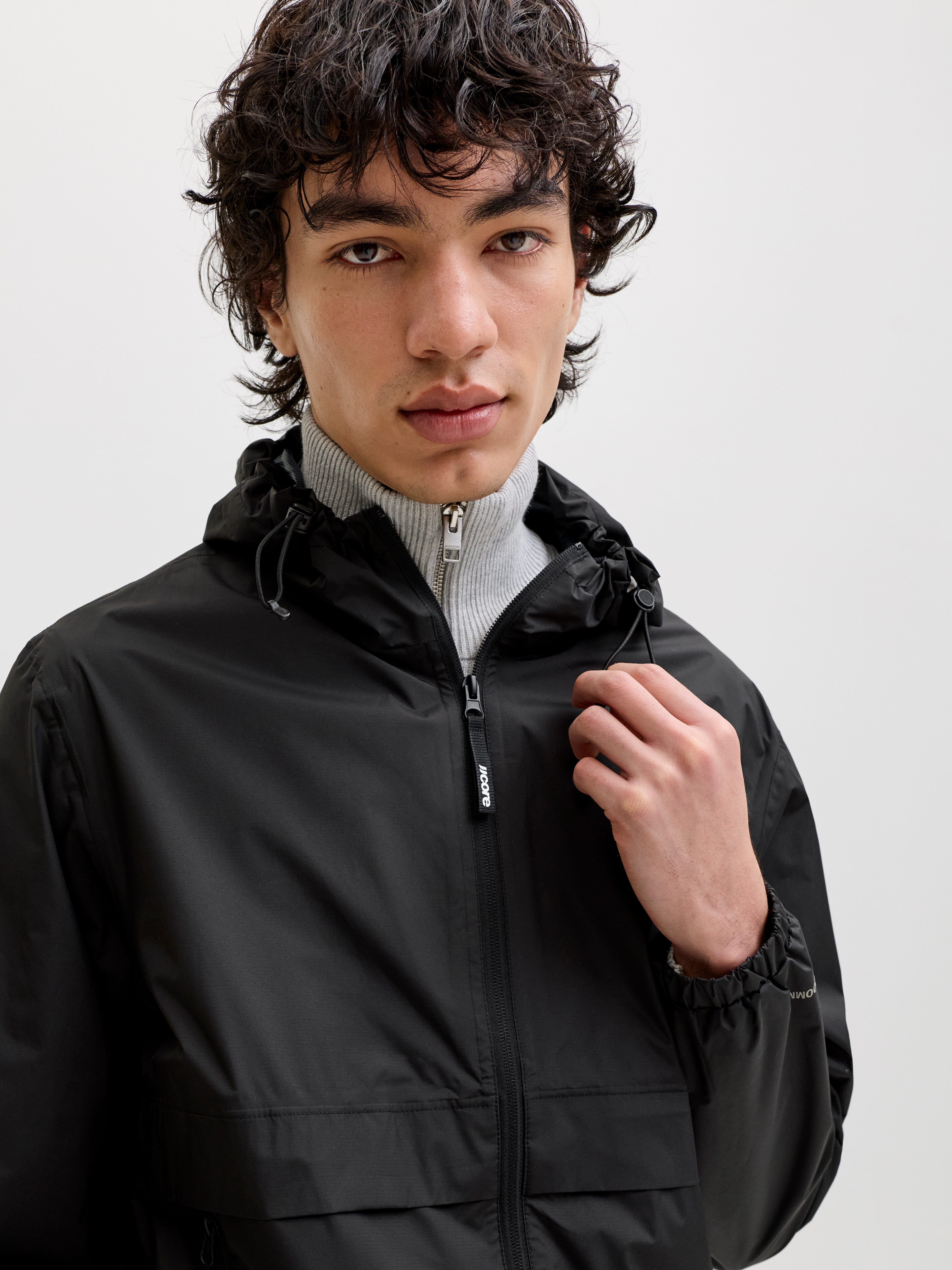 Jack & Jones Regenjacke JCOCLUB RAIN JACKET mit Kapuze