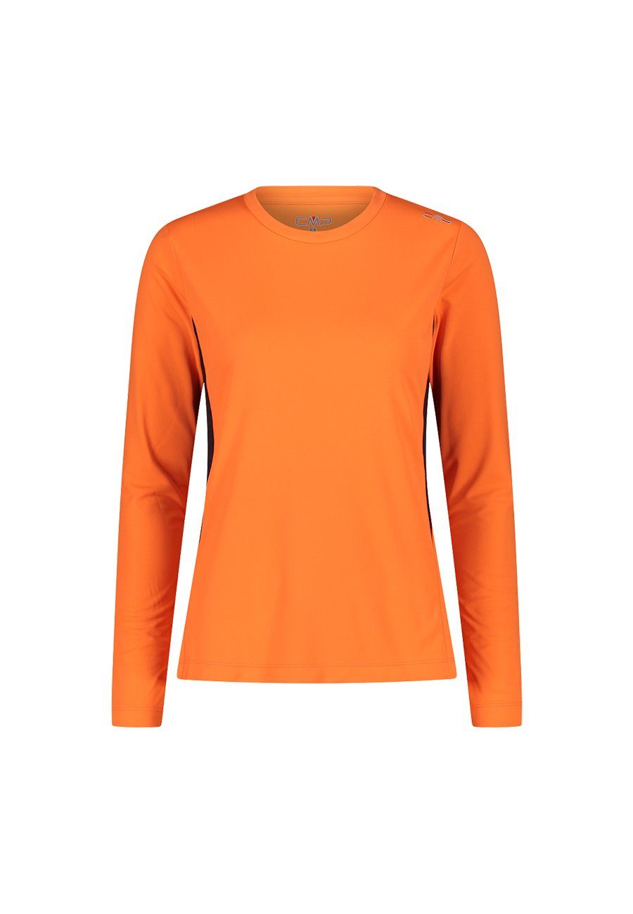 CMP Laufshirt CMP Damen Langarmnshirt Unlimitech aus Light Inter orange