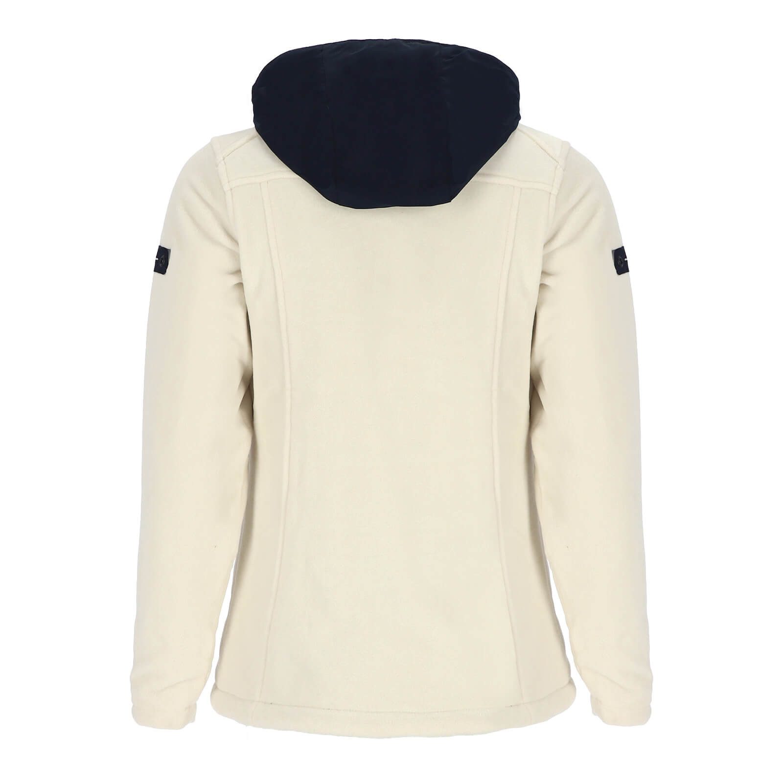 Dry Fashion Fleecejacke Riga Damen Jacke Riga mit Windstopp - Fleecejacke mit abnehmbarer Kapuze