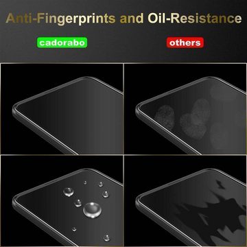 Cadorabo Schutzfolie Apple iPhone X / XS, (1-St), Schutzglas Panzer Folie (Tempered) Display-Schutzglas mit 3D Touch