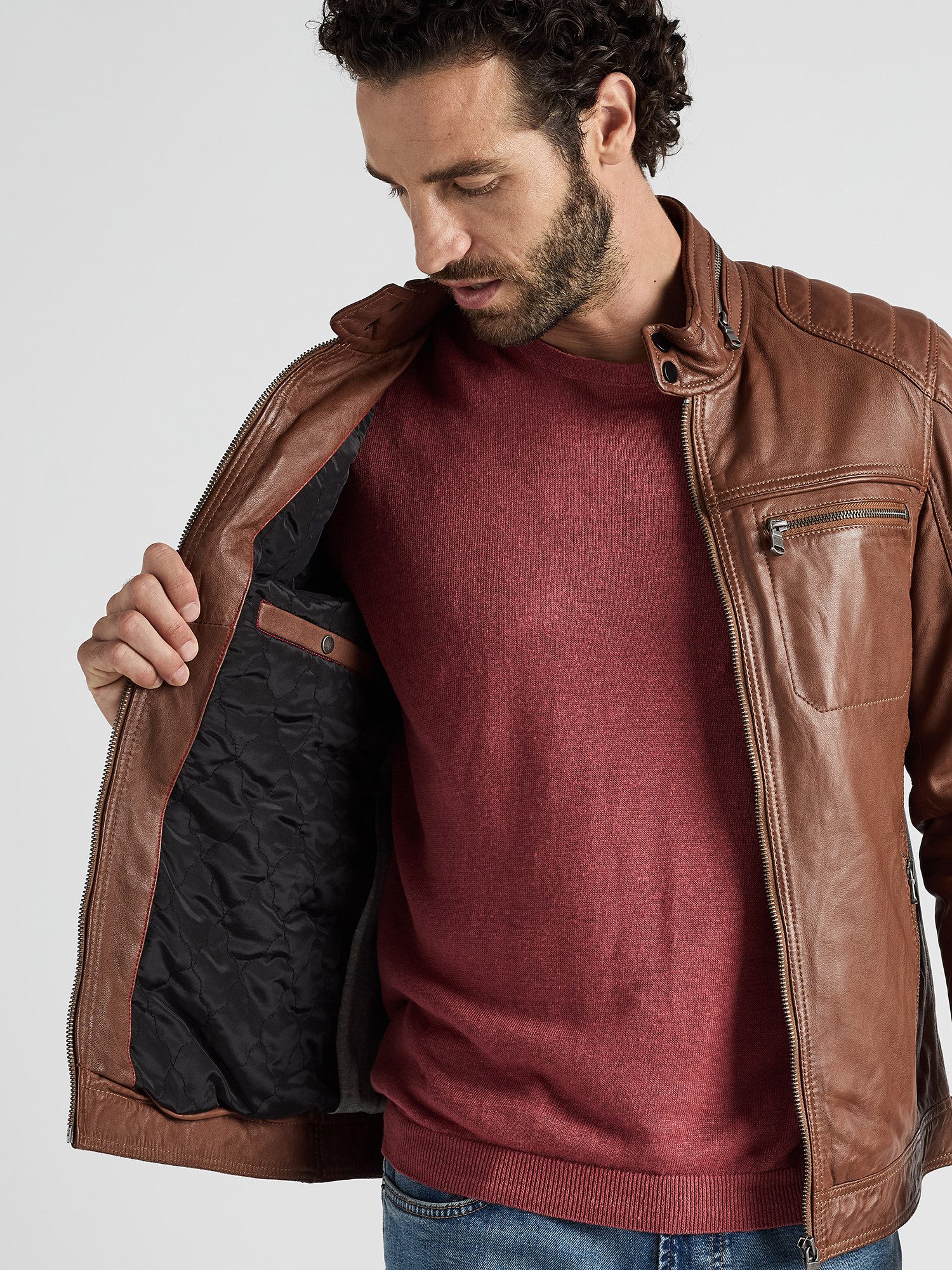 JCC Lederjacke 40700