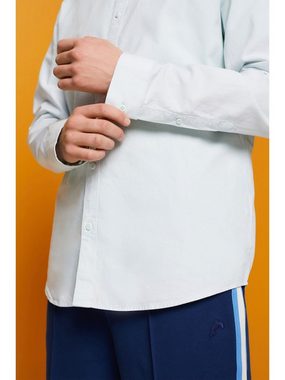 Esprit Collection Businesshemd Hemd in schmaler Passform mit Stehkragen