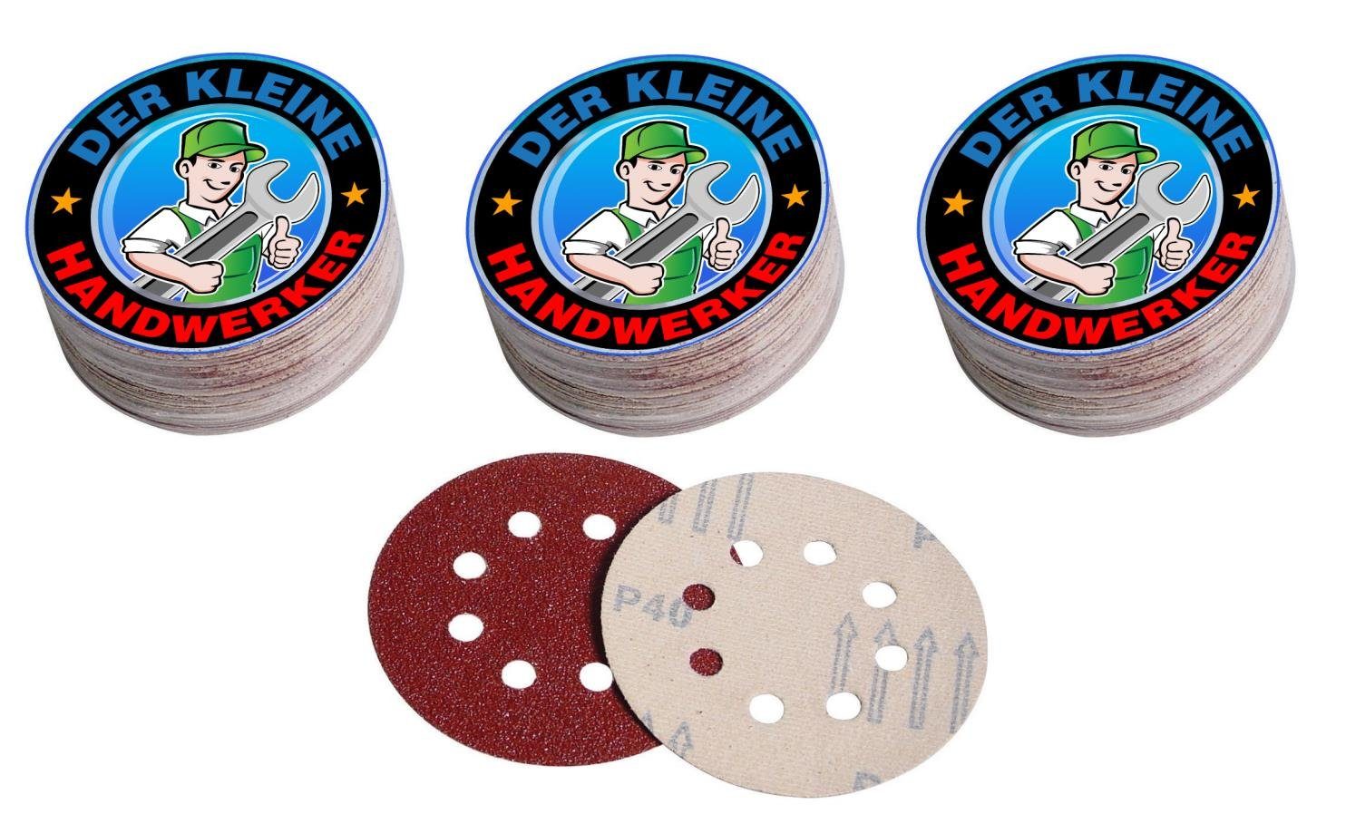 Schleifscheibe Schleifscheiben ø125mm satz 150 St. 10x k40-60-80-120-180