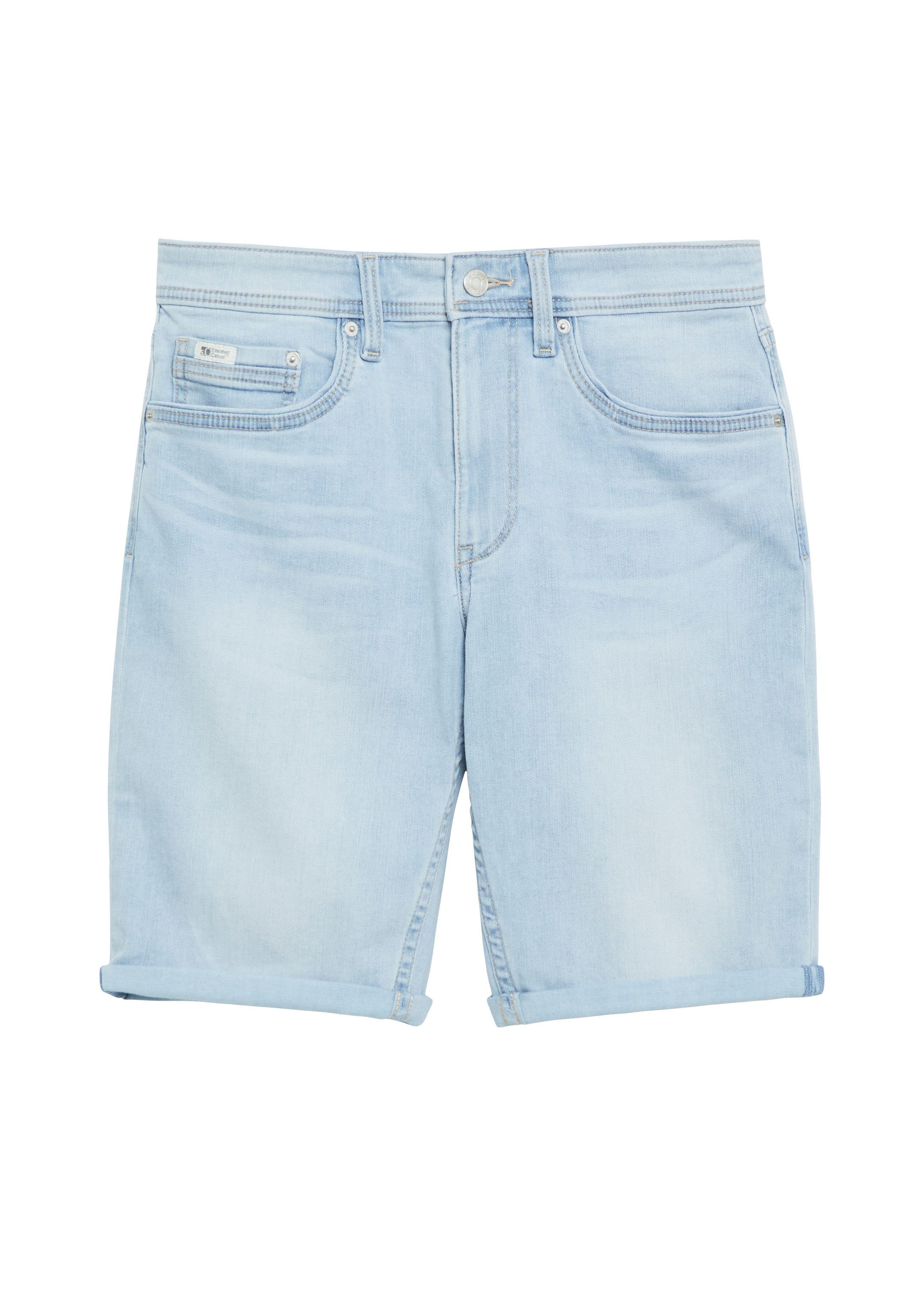 s.Oliver Jeansshorts Jeans-Bermuda Bermuda Jeans / Regular Fit / Mid Rise / mit Turn-up