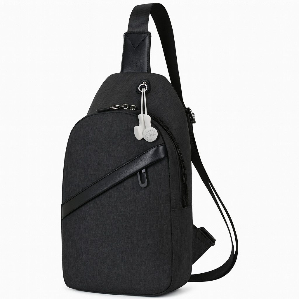 Diyarts Umhängetasche (1x Umhängetasche mit verstellbarem Schultergurt), Wasserdicht, leicht, verstellbarer Schultergurt, mehrere Fächer