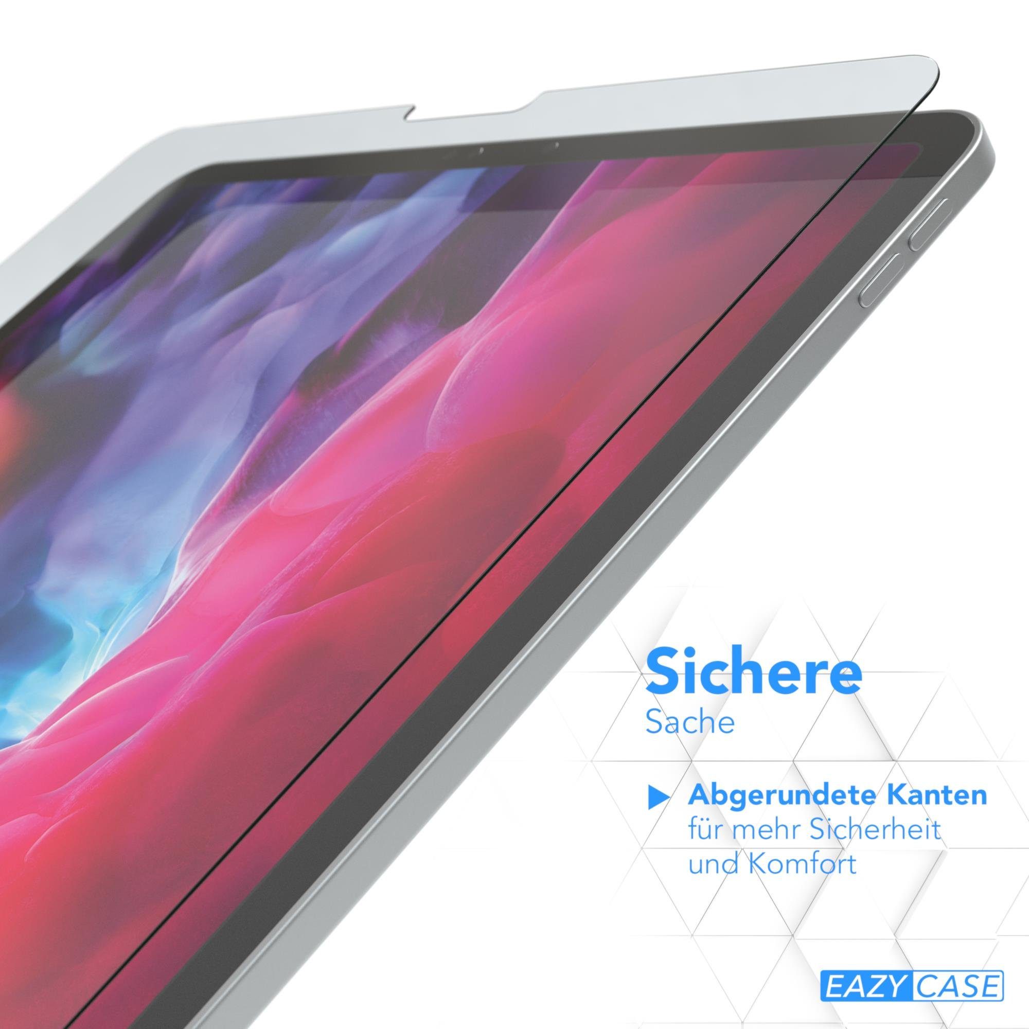EAZY CASE Displayschutzglas Schutzglas für Apple iPad Pro 12,9" 4. Gen. (2020), 12,9 Zoll Panzerglas Displayfolie Tabletschutz Glasfolie Kratzschutz – Bild 2 von 5
