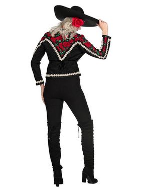 Metamorph Kostüm Mariachi Kostüm für Frauen, Authentisches Kostüm für mexikanische Musikerinnen oder den Dia de M