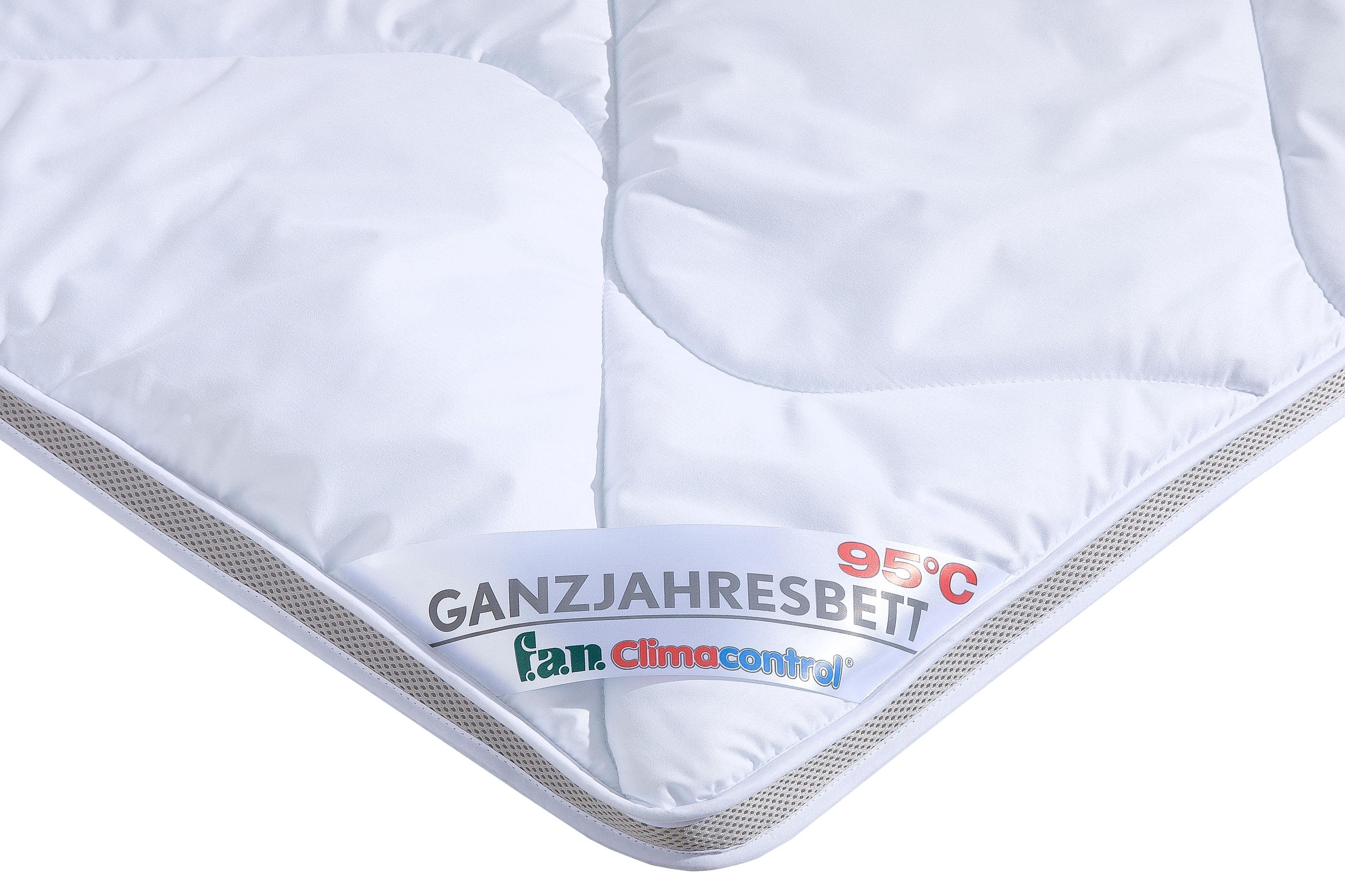 fan Microfaserbettdecke + Microfaserkissen "Climacontrol II" optimierte Kli günstig online kaufen