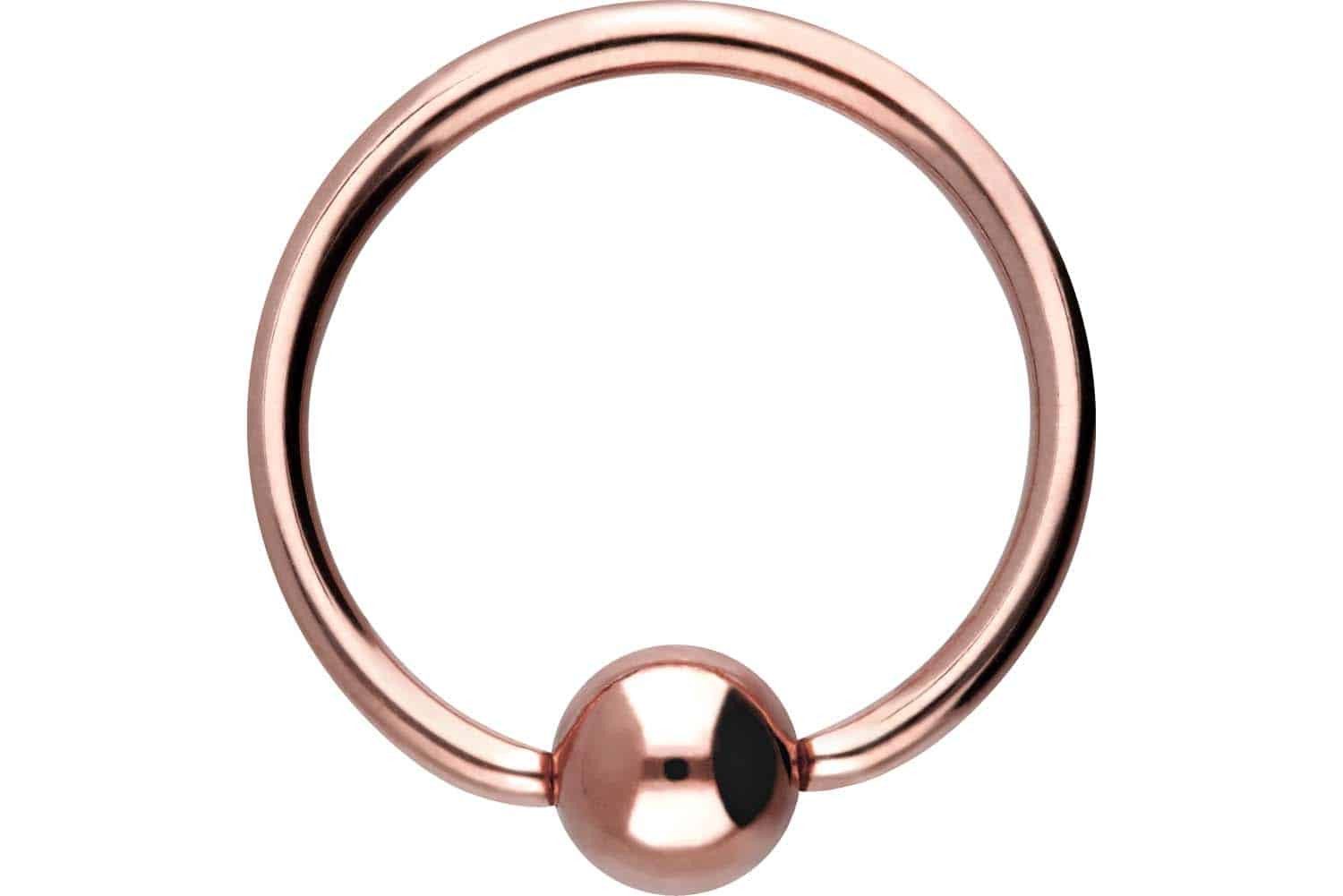 PIERCINGLINE Piercing-Set Chirurgenstahl Klemmkugelring (Klemm-Ringe / günstig online kaufen