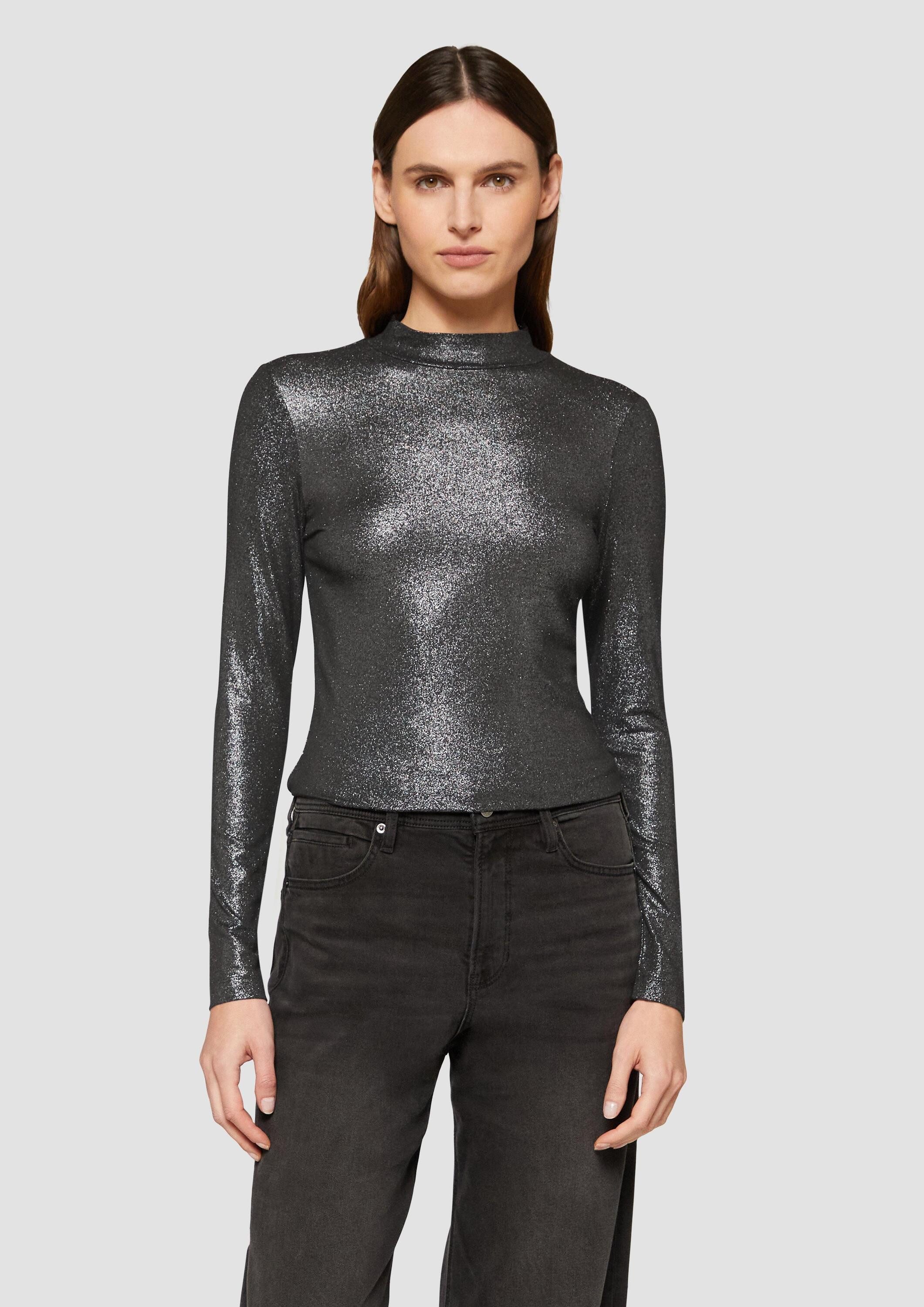 s.Oliver Langarmshirt T-Shirt (1-tlg) günstig online kaufen
