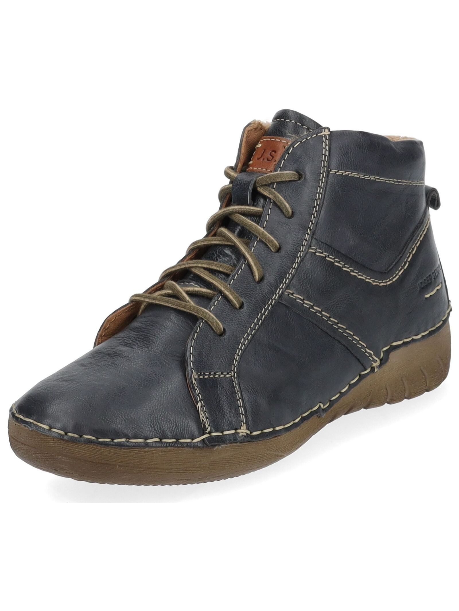 Josef Seibel Stiefelette Leder Schnürstiefelette