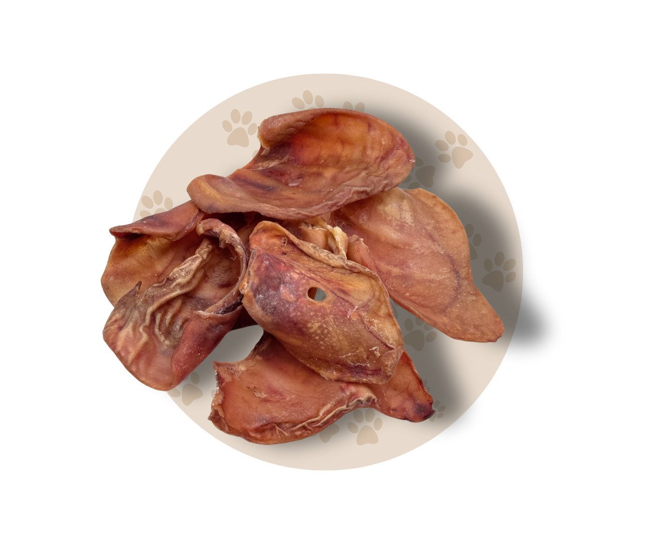 Warnick´s Tierfutterservice Schweineohren getrocknet - naturbelassener Hundesnack vom Schwein, Snack für: Hunde