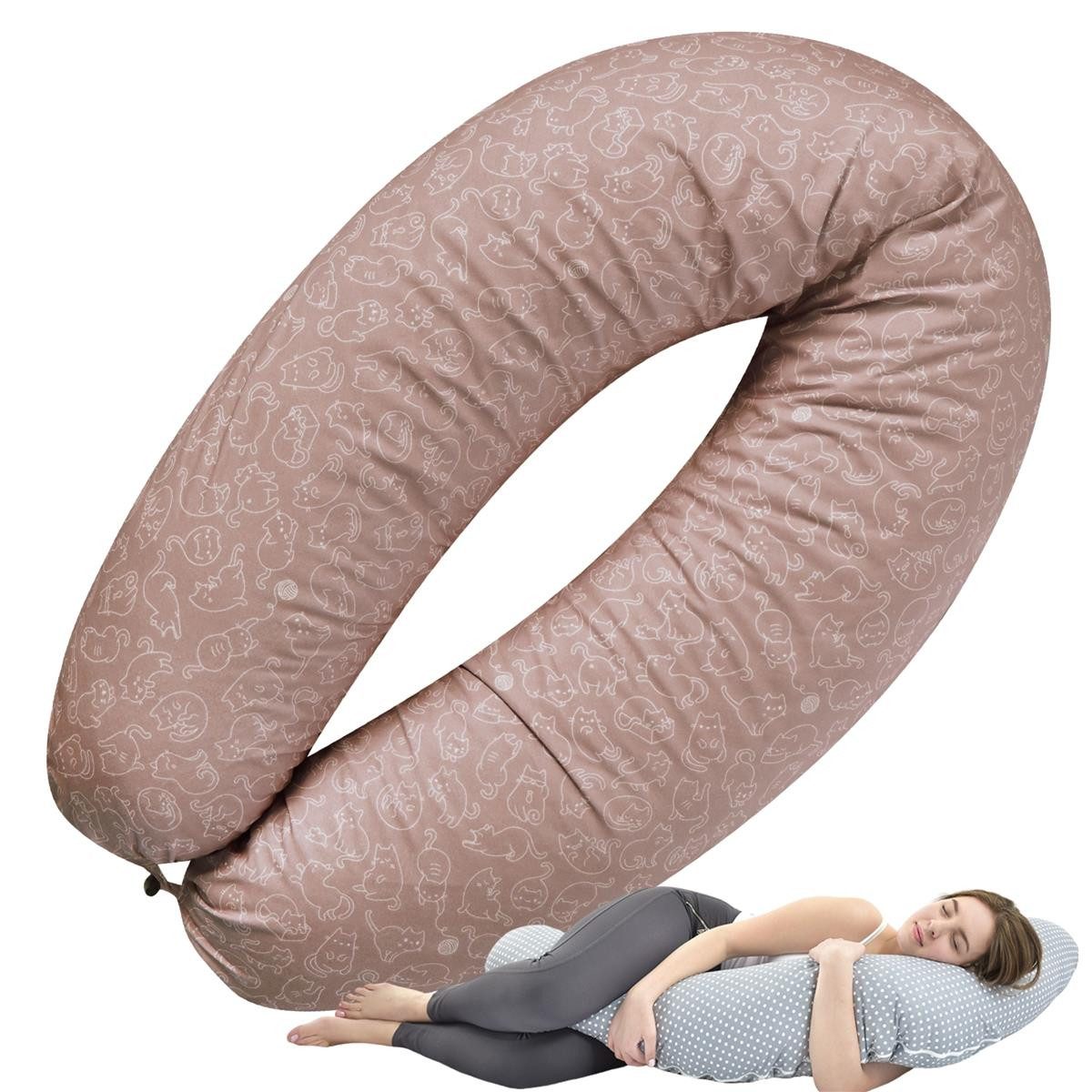 SEI Design Stillkissen Stillkissen XXL Mikroperlen Seitenschläferkissen Bab günstig online kaufen