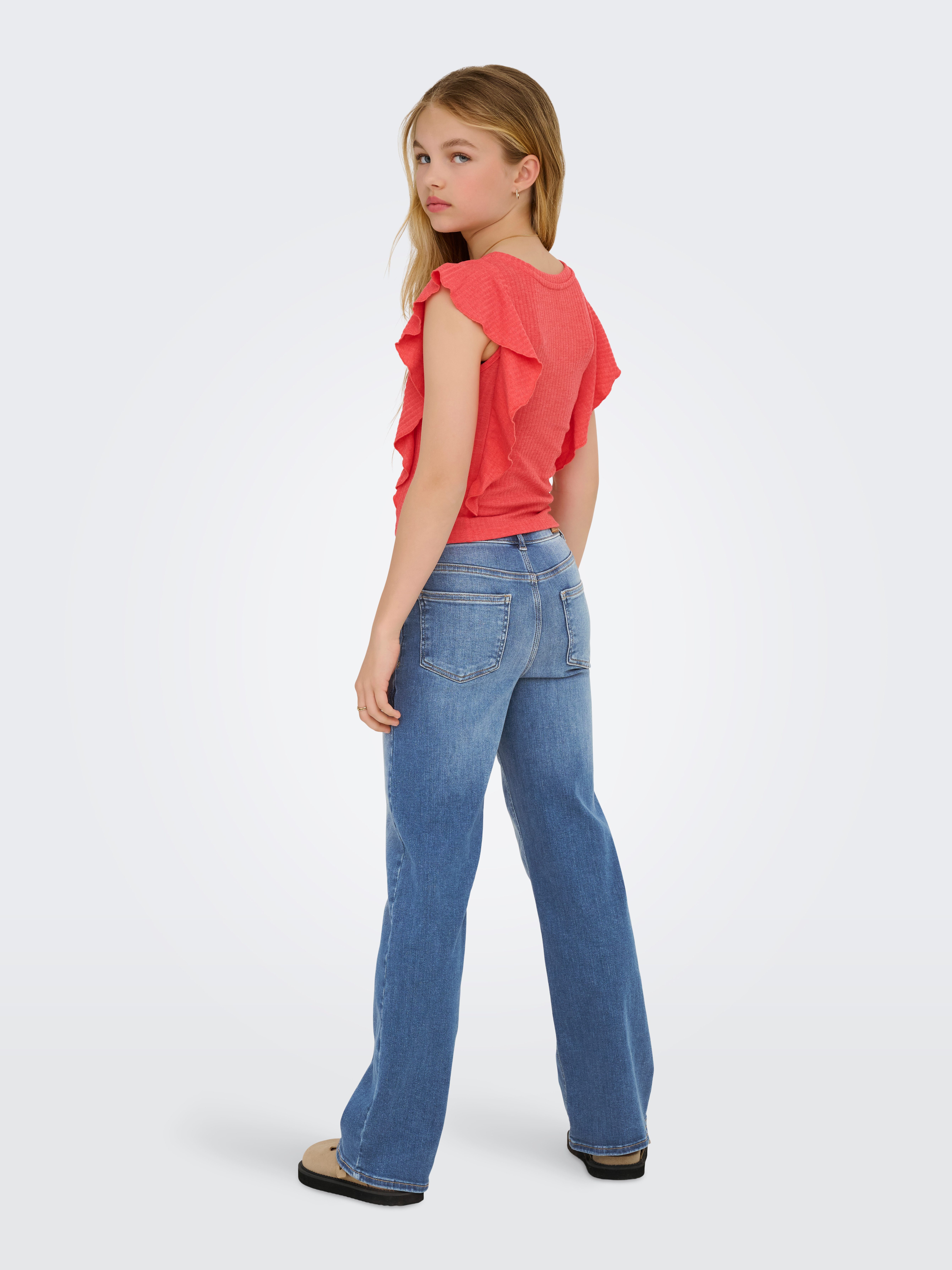 KIDS ONLY Weite Jeans KOGMADISON BLUSH WIDE DNM CRO37 NOOS
