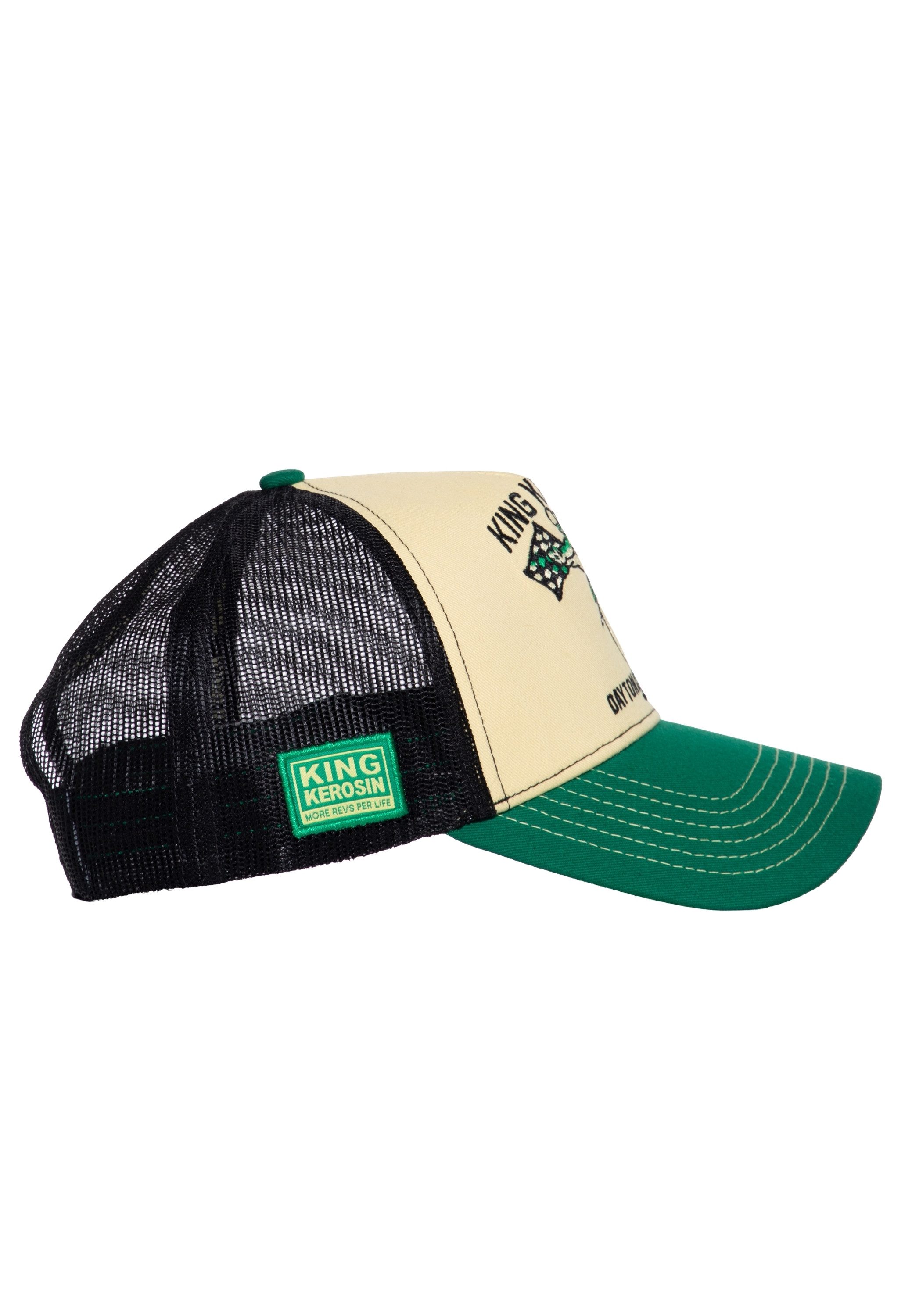 KingKerosin Trucker Cap Daytona Raceway (1-St) mit Alligator-Stickerei