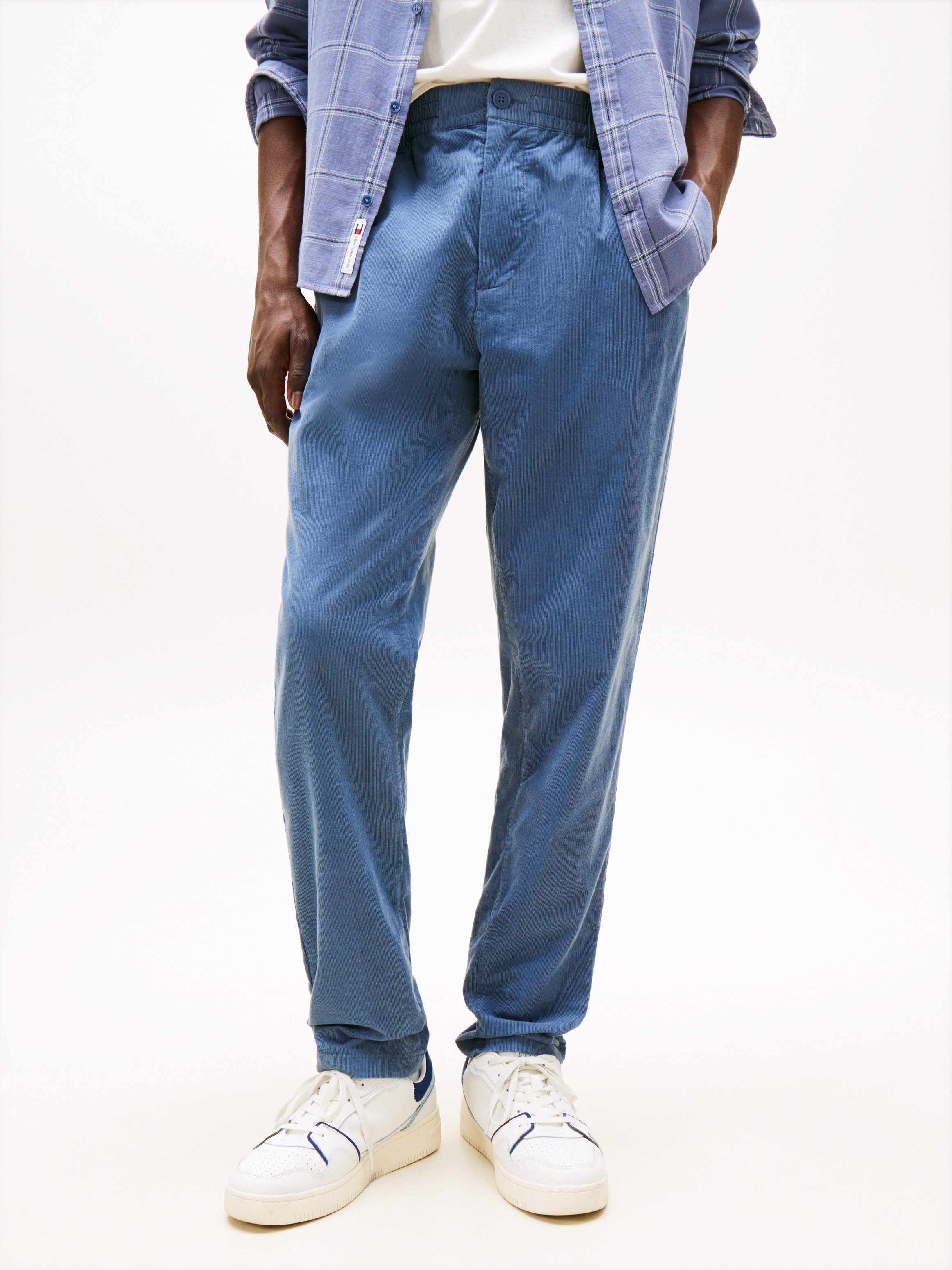 Tommy Jeans Stoffhose TJM ISAAC LIGHT CORD PANTS Mit Gürtelschlaufen günstig online kaufen