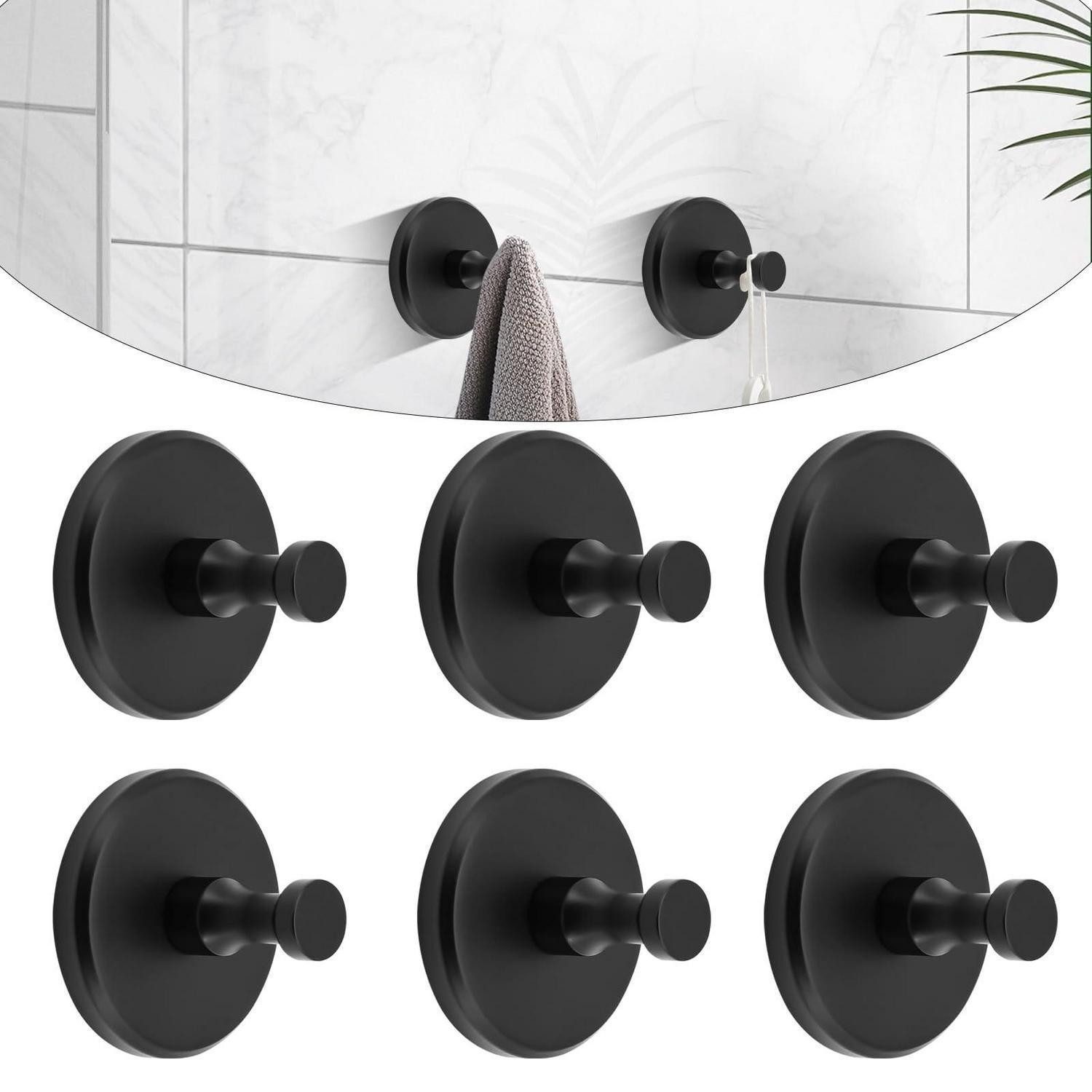 LuxusKollektion Handtuchhaken Saugnapf Haken Set 6-teilig, (6-St)