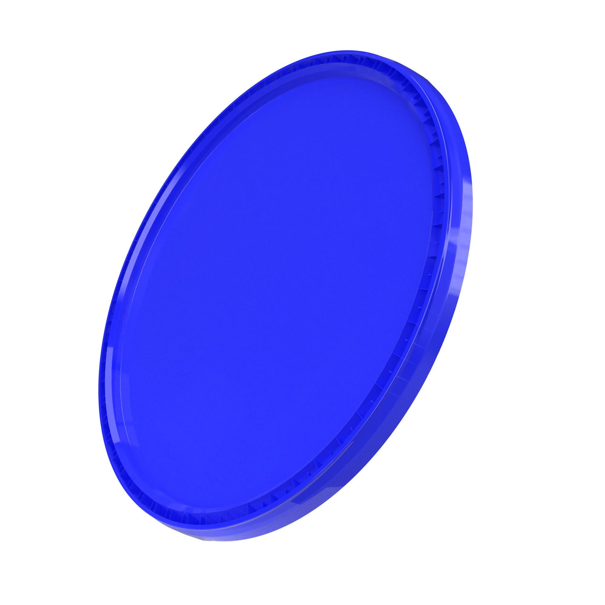 luftdicht, Eimer FixedByU - Deckel Deckel), stabil, 16 l Putzeimer Liter mit (Set, Blau 16 lebensmittelecht, Eimer mit