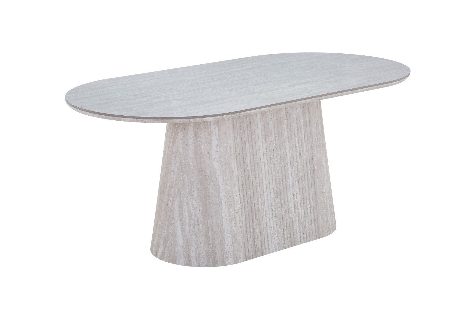 Bermo Home Esstisch Keramik-Esstisch Noma mit organischer Form (1 Esstisch), Organische Form, Ovale Tischplatte, Modernes Design, Keramikoberfläche