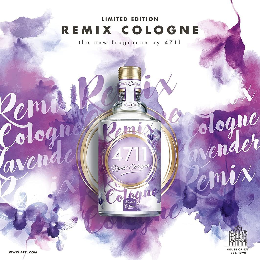 Eau - Edition100 Limited Cologne Cologne Lavendel 4711 de Remix ml