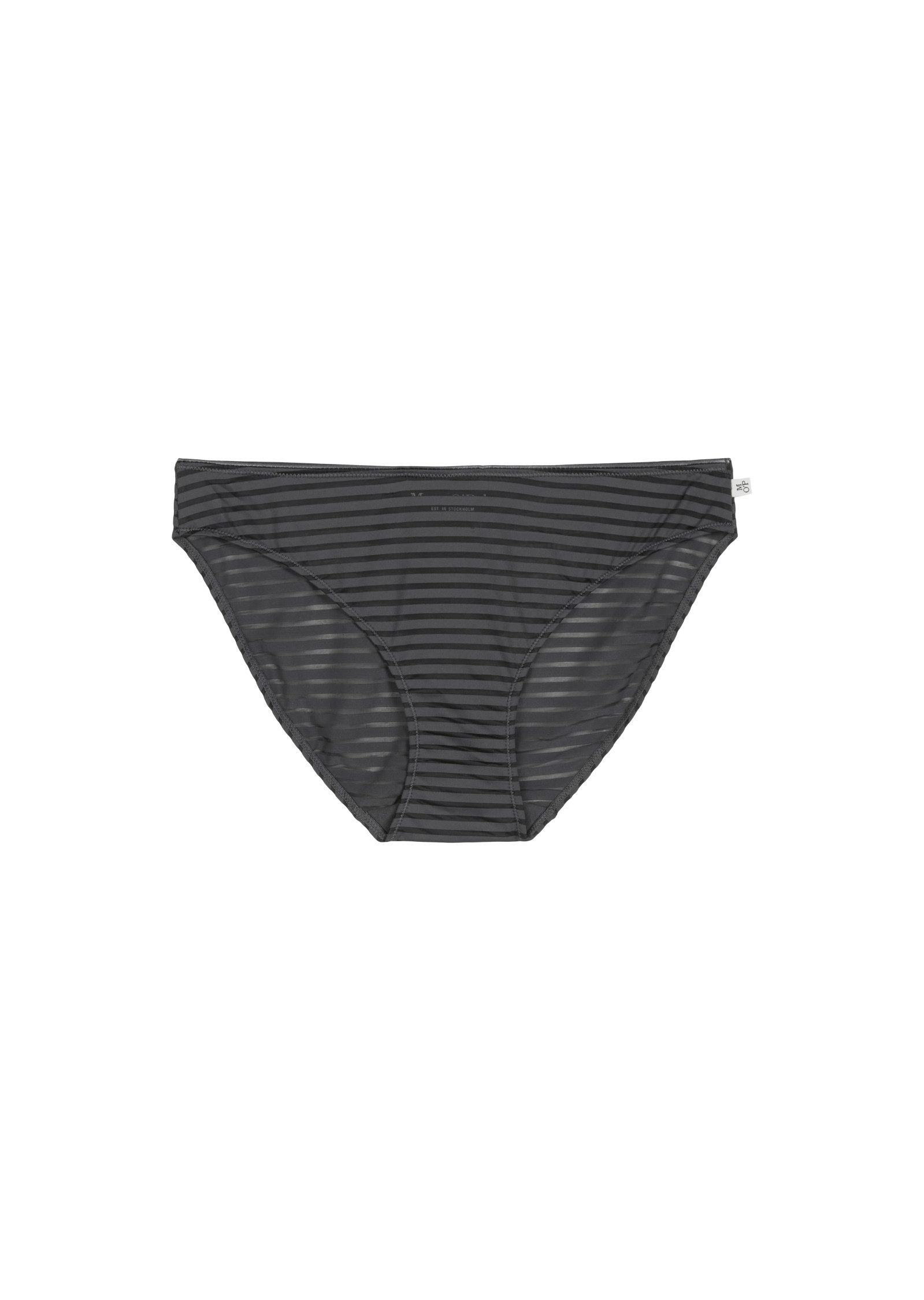 Marc O'Polo Bikinislip Second Skin Jaquard elastischer Bund, Spitze, gestre günstig online kaufen