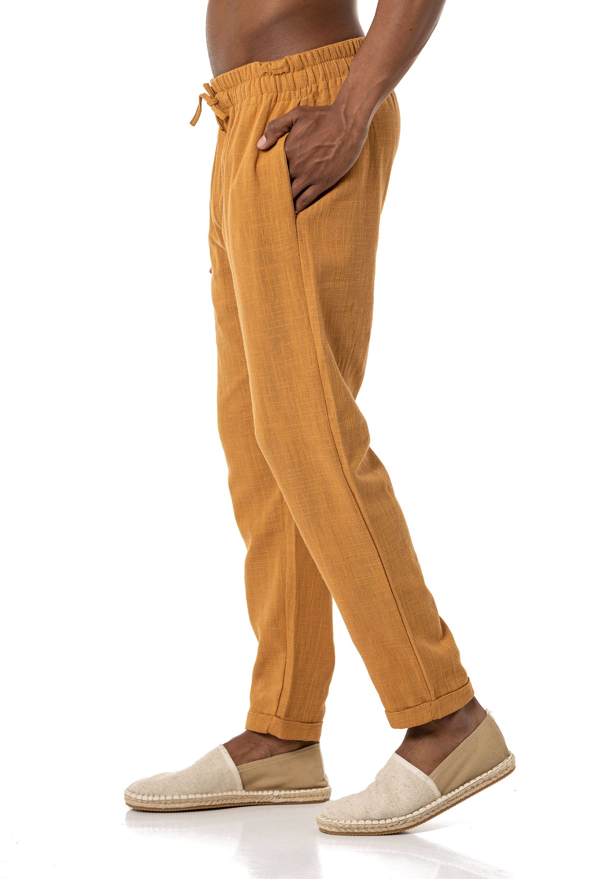 RedBridge Stoffhose mit elastischem Bund - Leichte Sommerhose